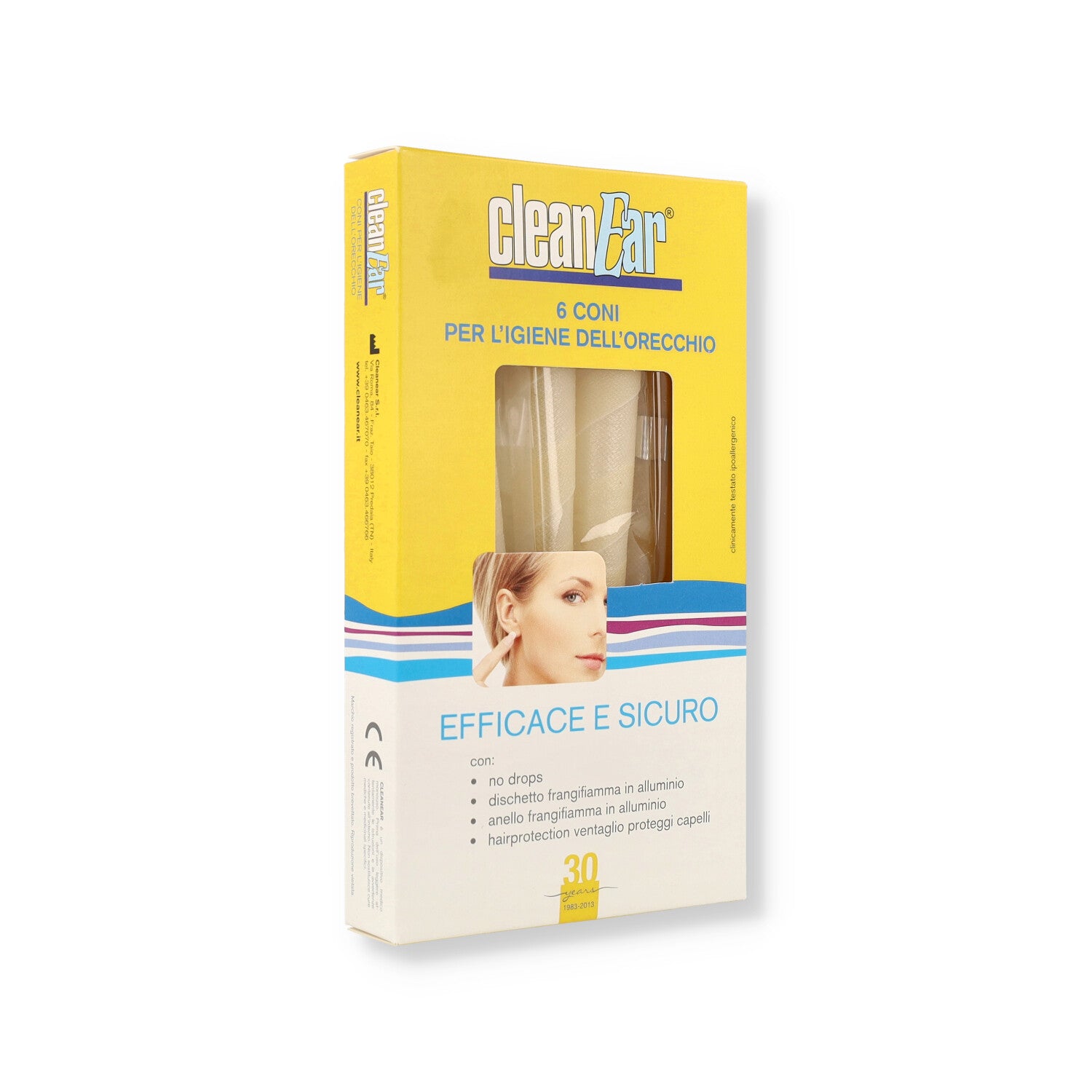 CLEANEAR CONO IG ORECCHIO 6PZ