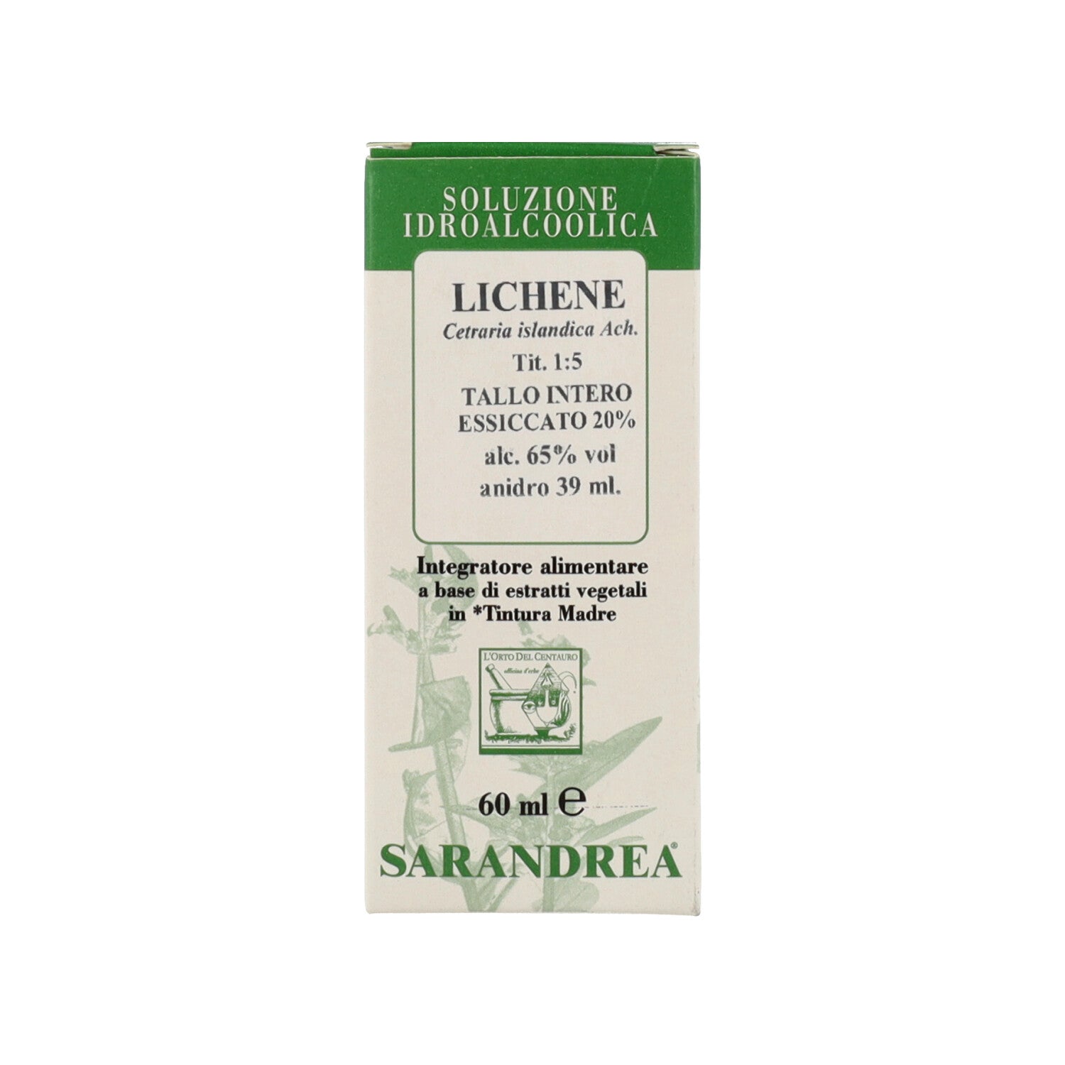 LICHENE ISLANDICO GTT - 60ML