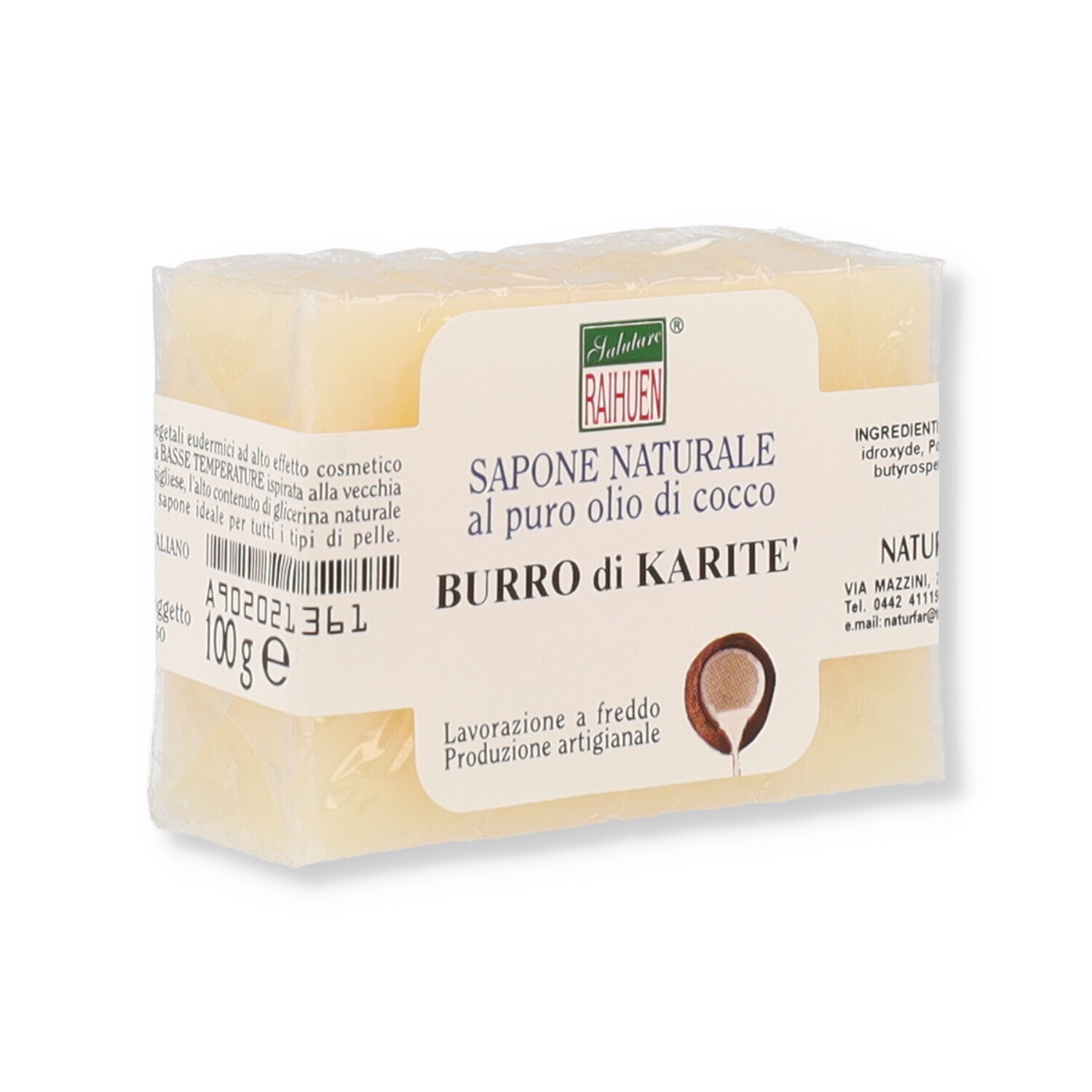 SAPONE BURRO DI KARITE' 100G