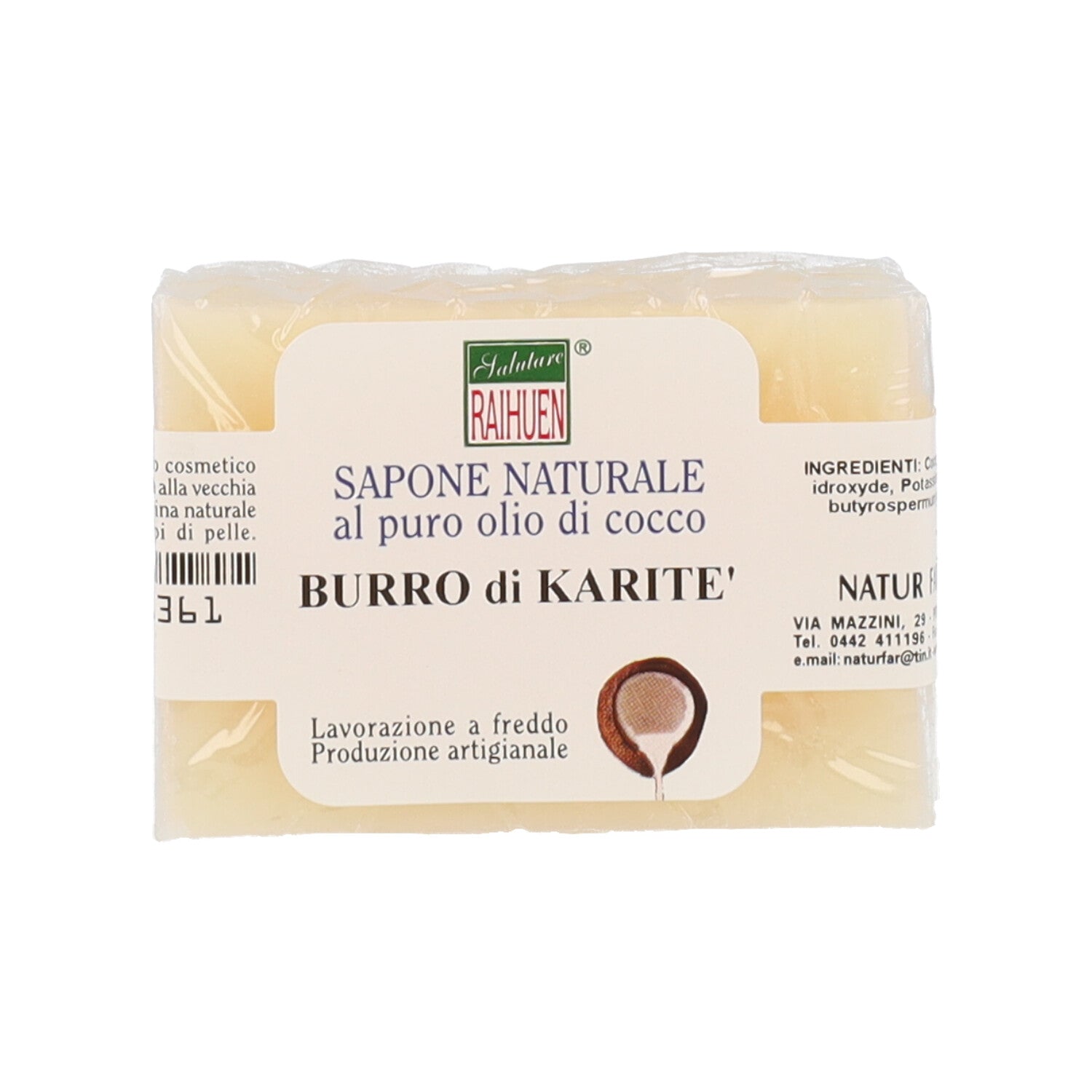 SAPONE BURRO DI KARITE' 100G