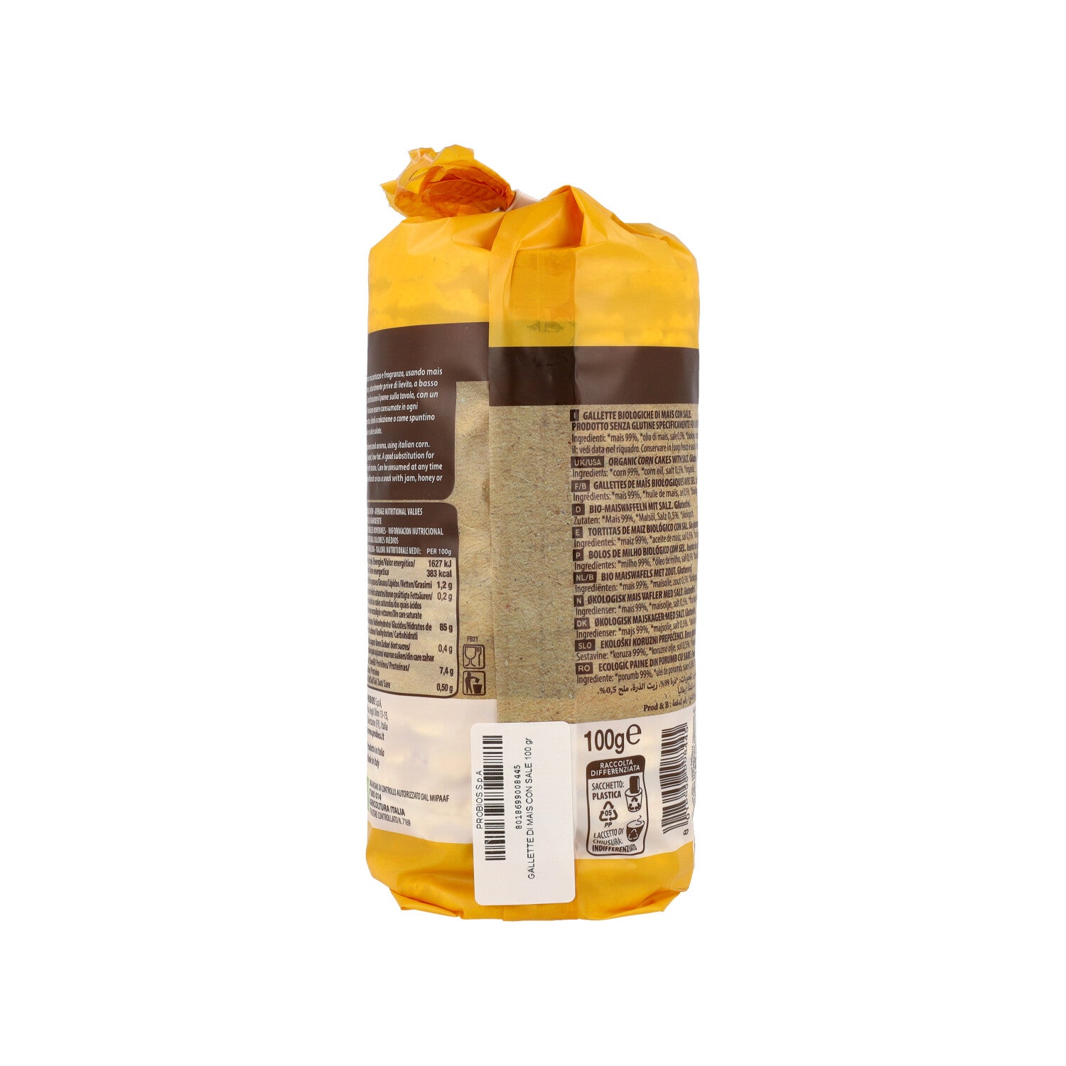 GALLETTA MAIS CON SALE 100G