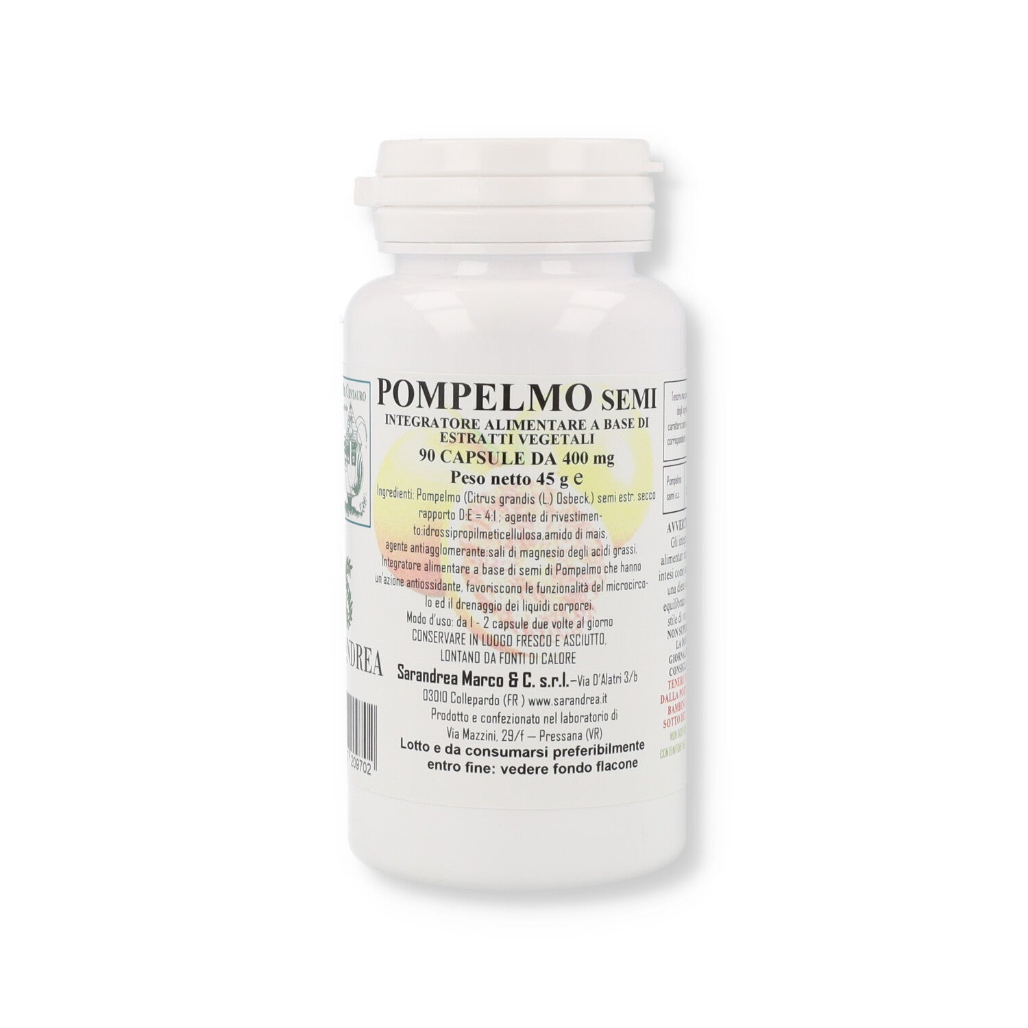 POMPELMO SEMI 400 MG - 90 CPS