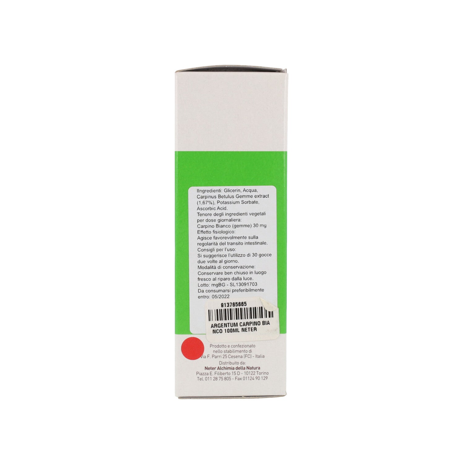 ARGENTUM CARPINO BIANCO - 100ML