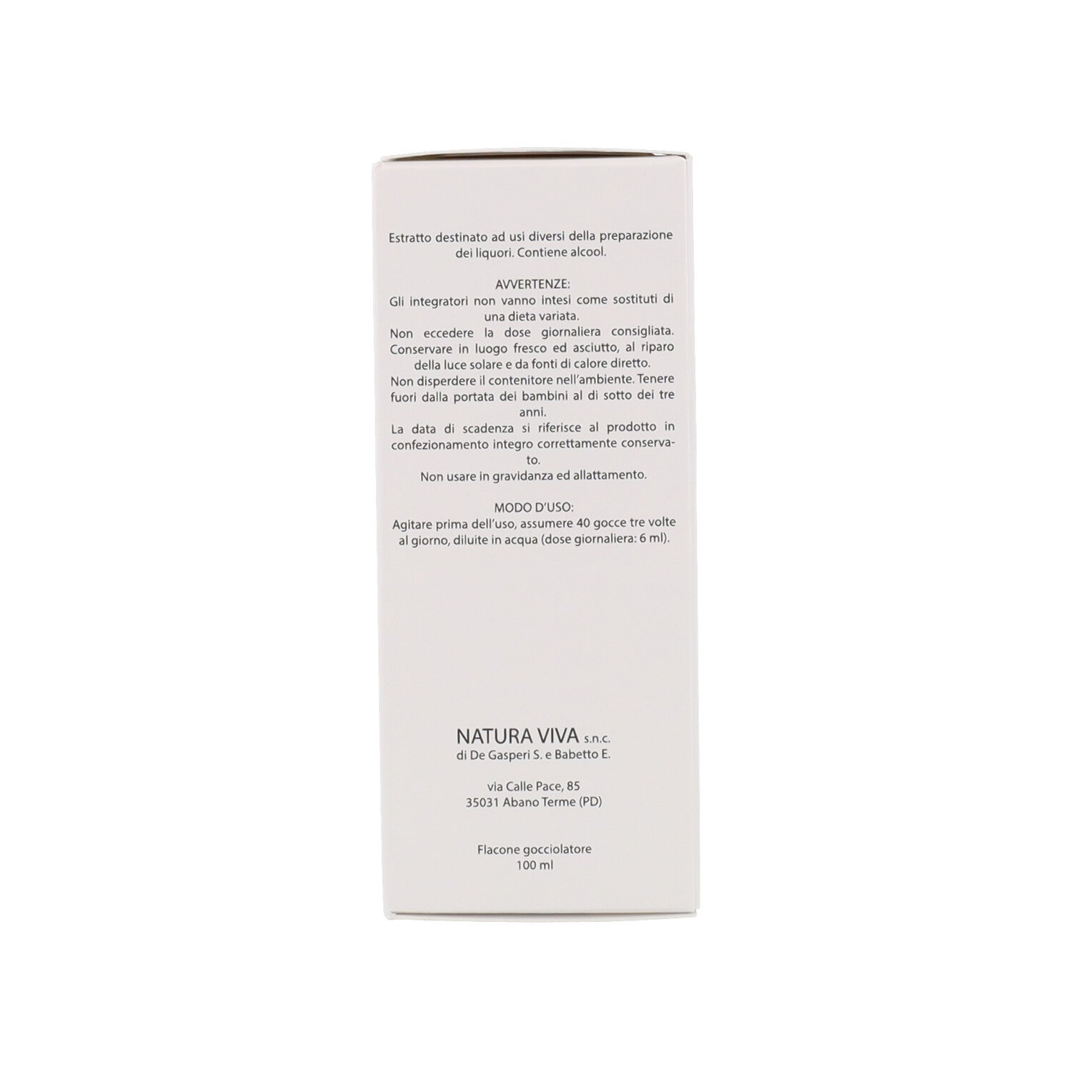 NATUR TABE COMPOSTA GOCCE - 100ML