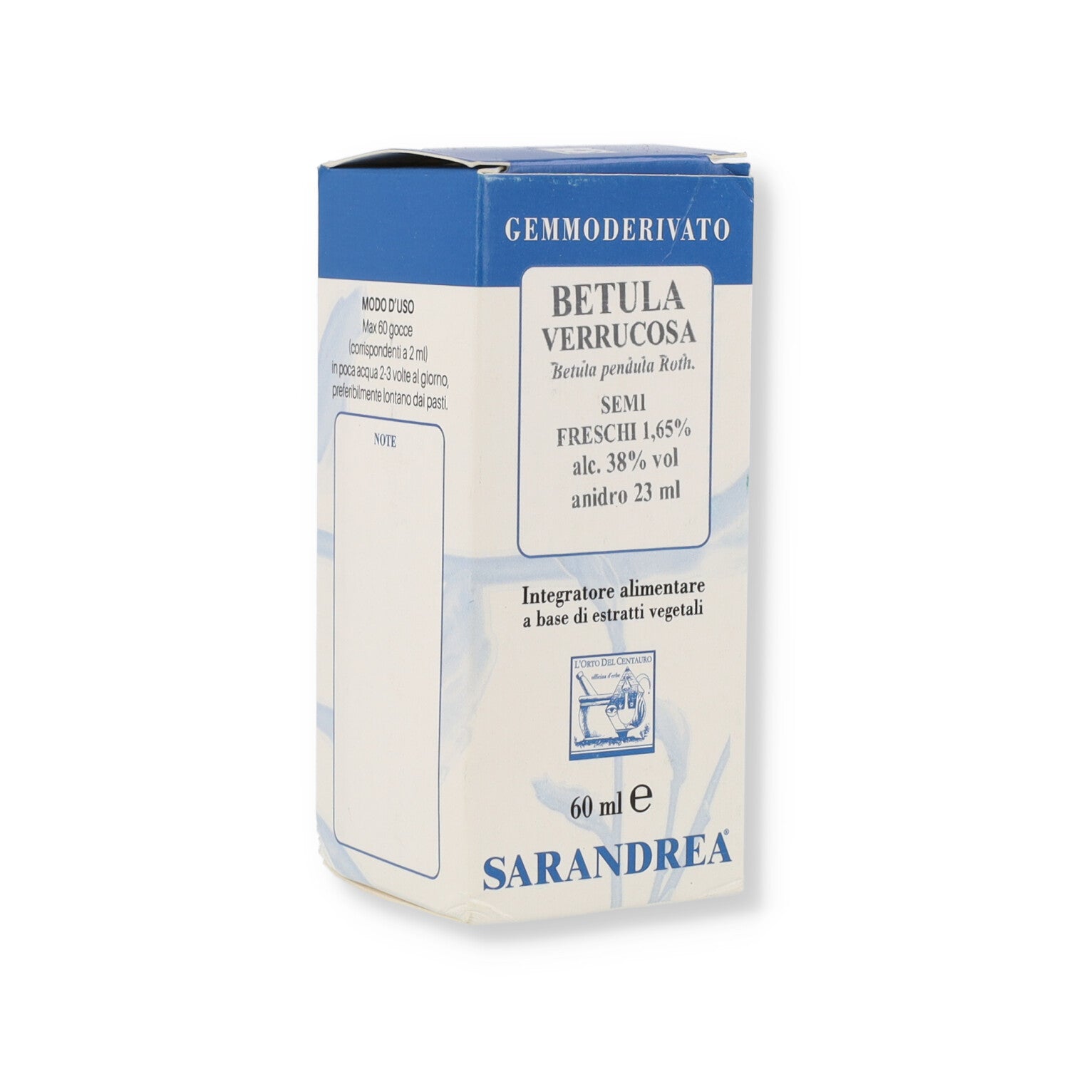BETULA VERRUCOSA SEMI MG- 60ML