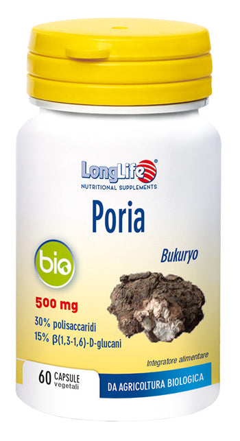 LONGLIFE PORIA BIO 60CPS VEGET