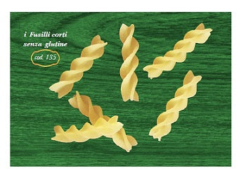 I FUSILLI CORTI SENZA GLUTINE 500G