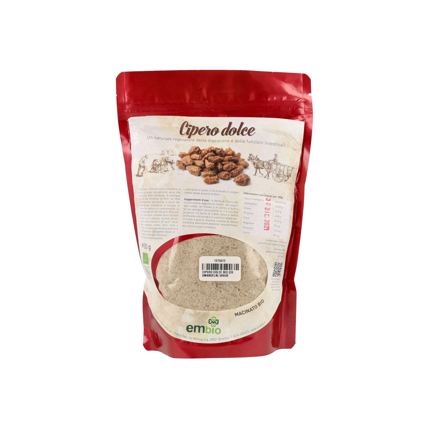 CIPERO DOLCE BIO (ERDMANDELN) - 500GR