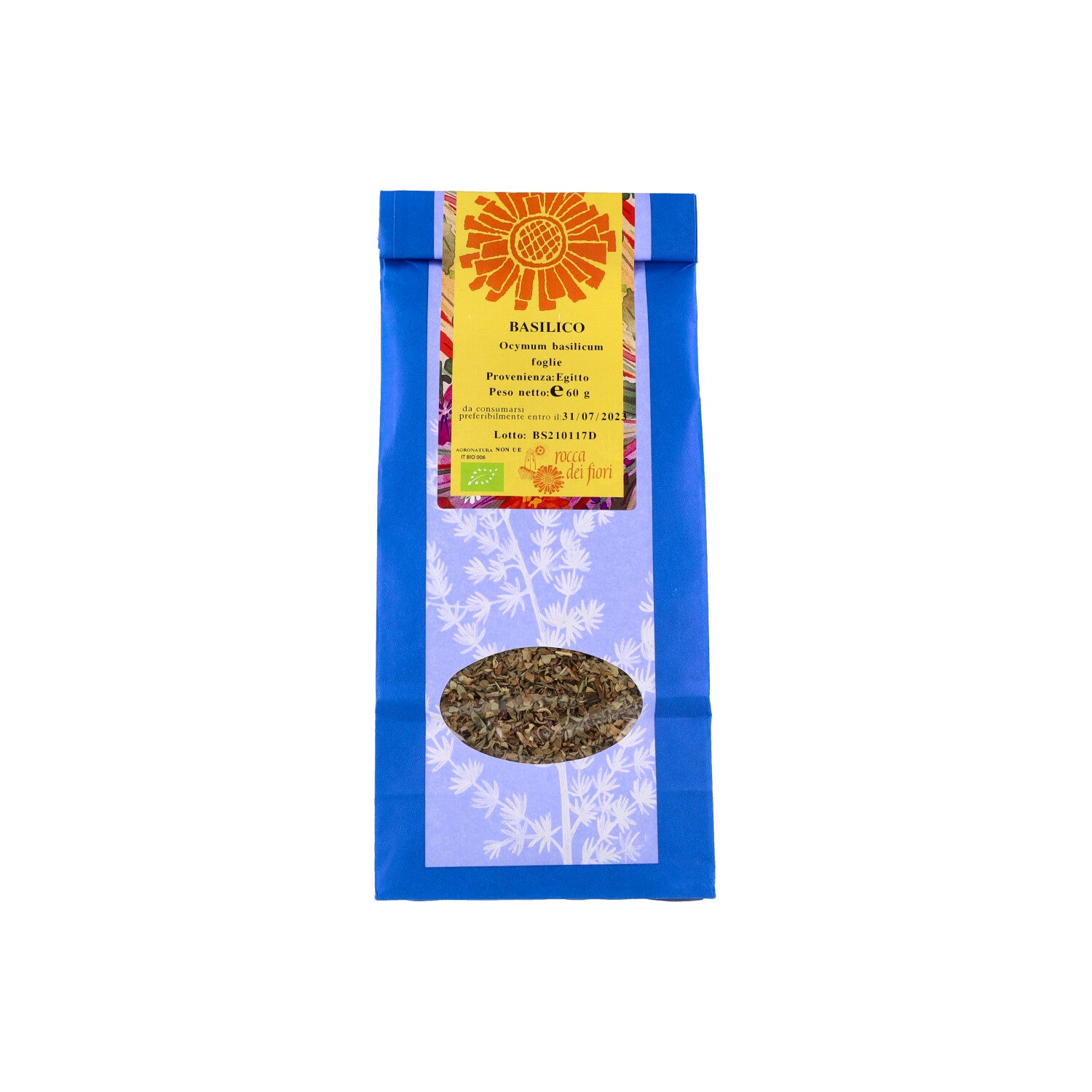 BASILICO FOGLIE 60G