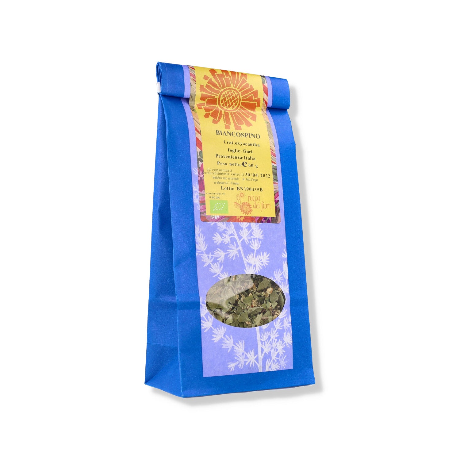 BIANCOSPINO FIORI/FOGLIE TT 60G
