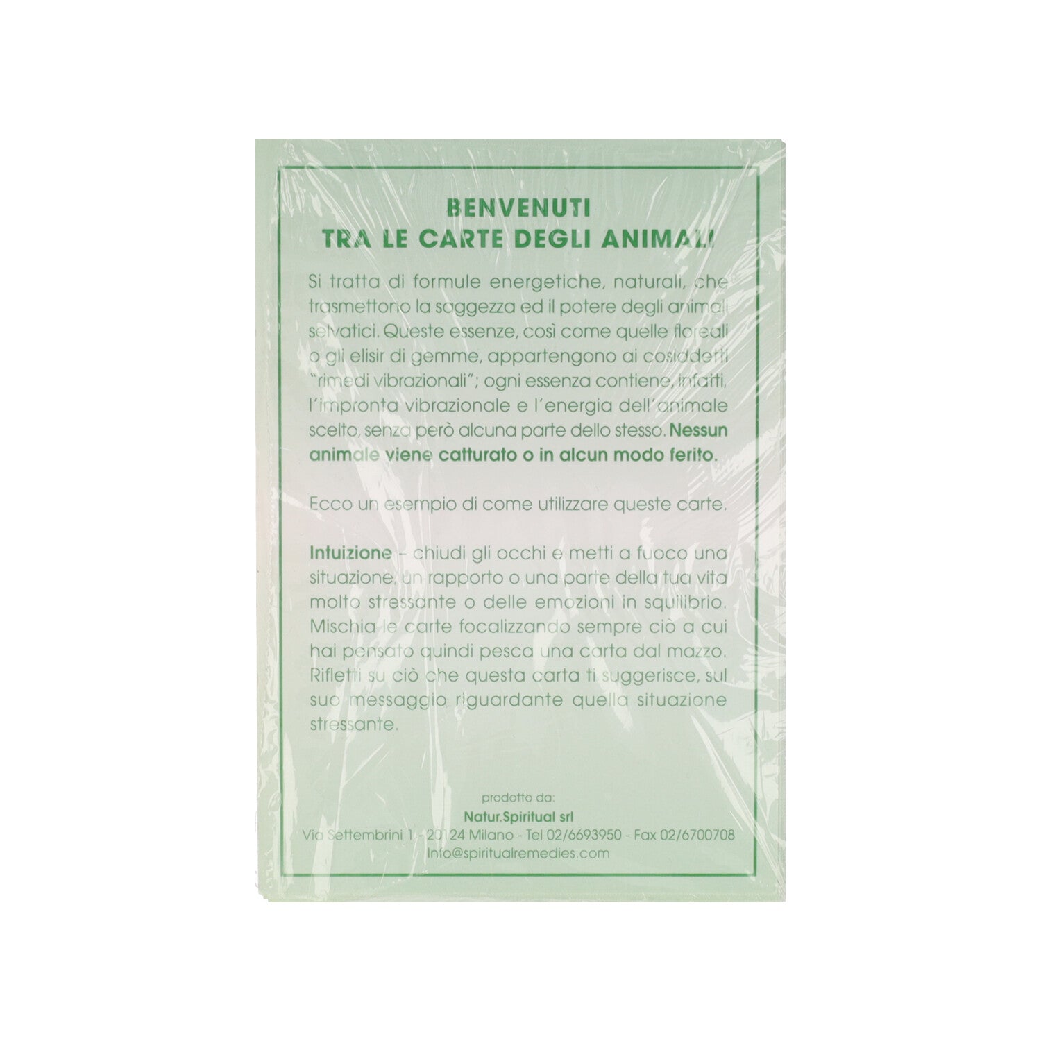 SET 45 CARTE ANIMALI SELVATICI