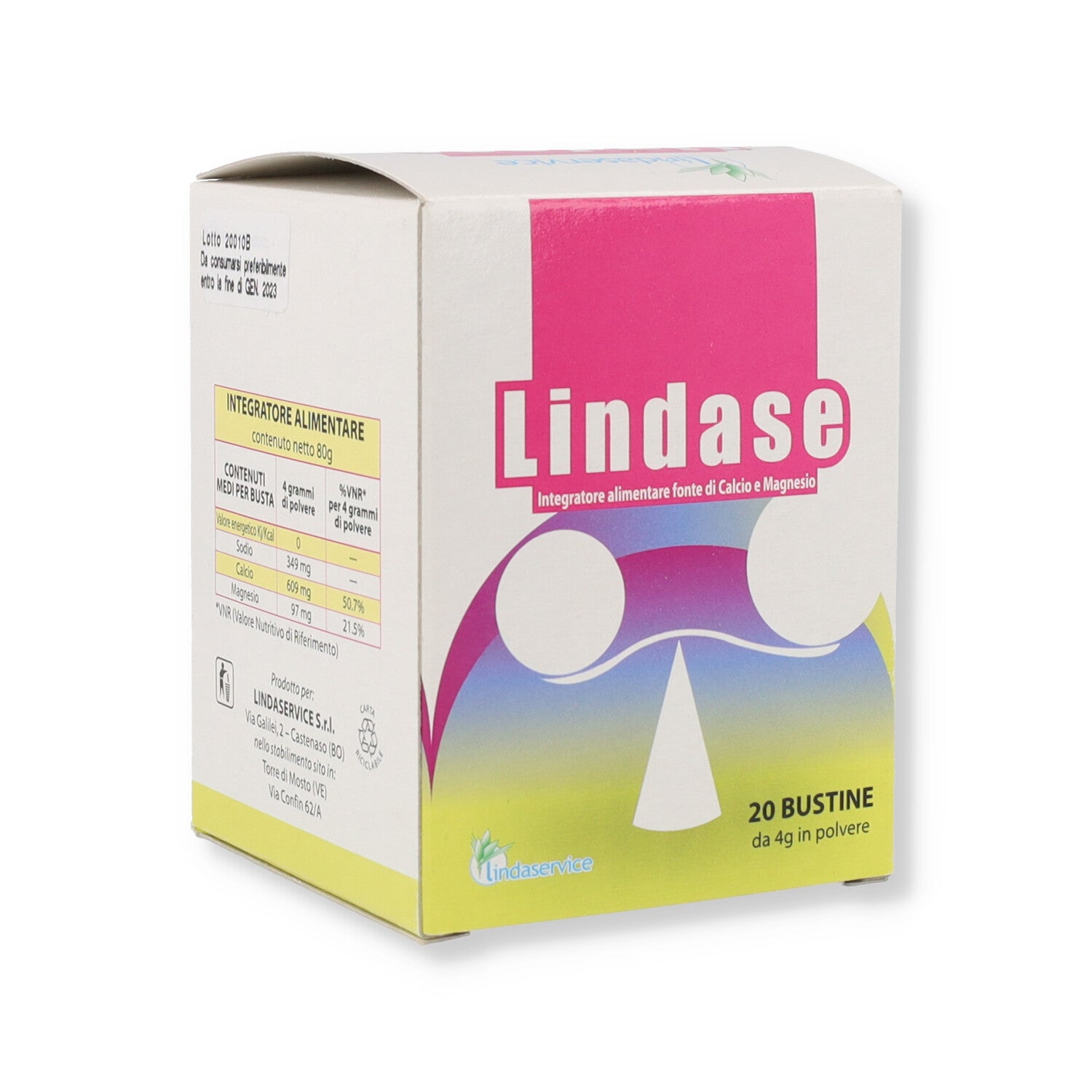 LINDASE POLVERE - 20 BUSTE