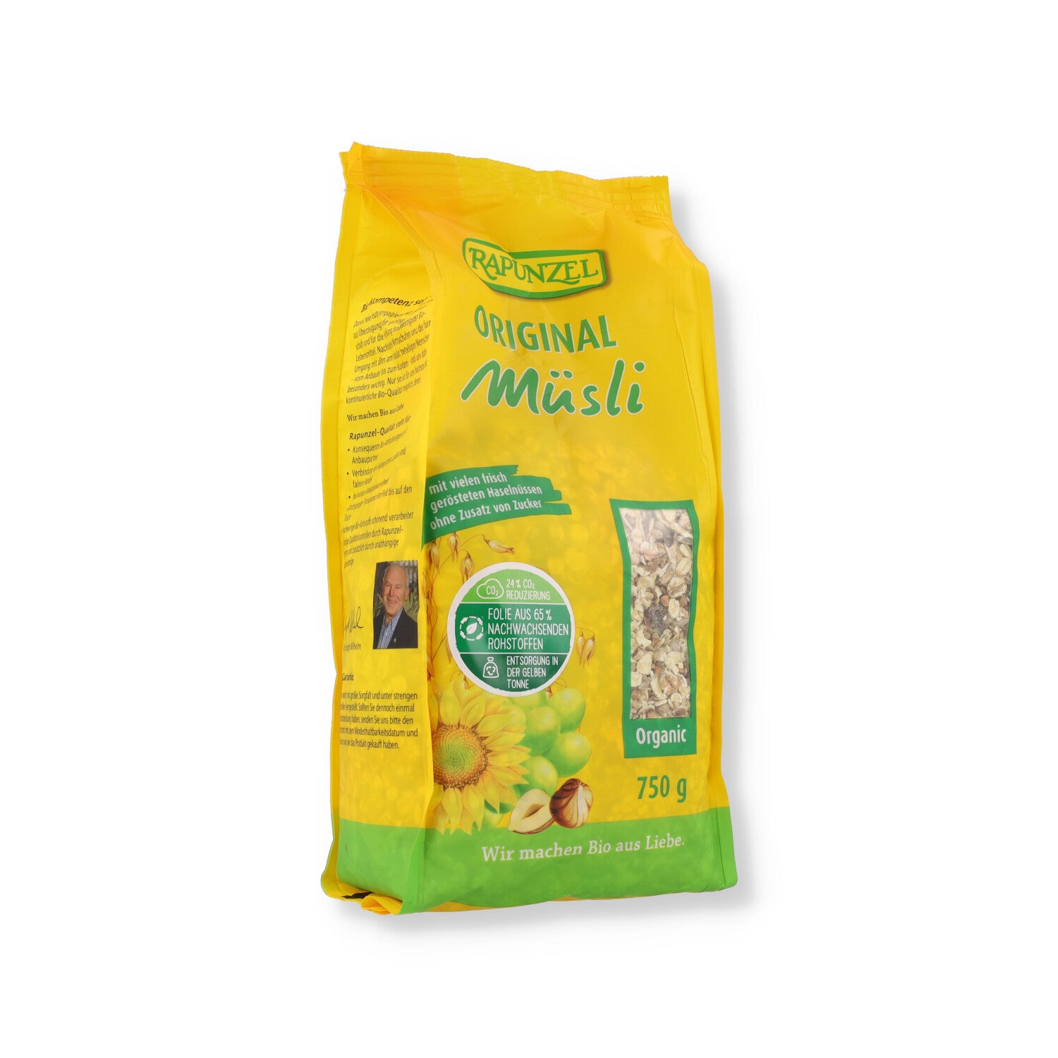 RAPUNZEL ORIGINAL MUESLI 750G