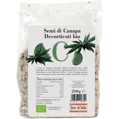 SEMI CANAPA DECORTICATI 250G