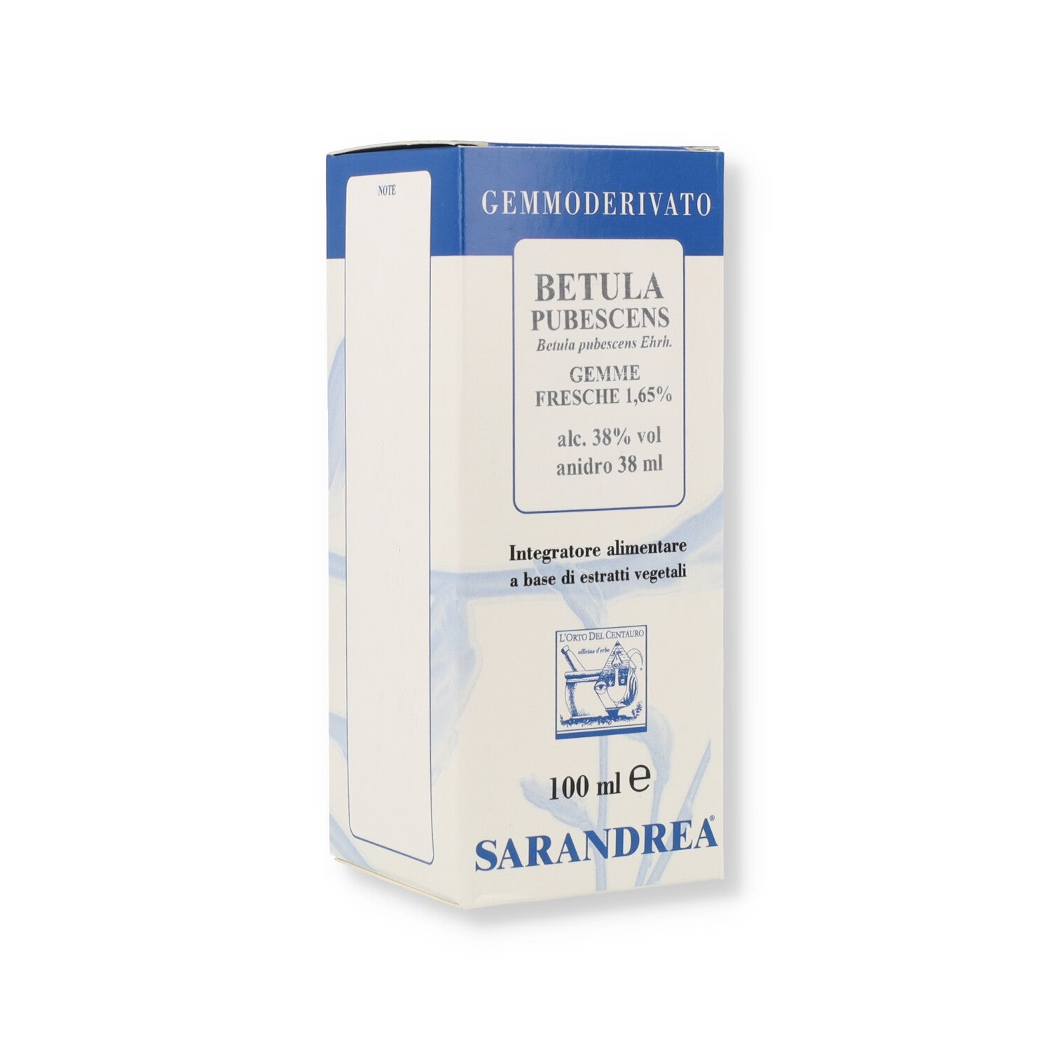 BETULA PUBESCENS GEMME MG - 100ML