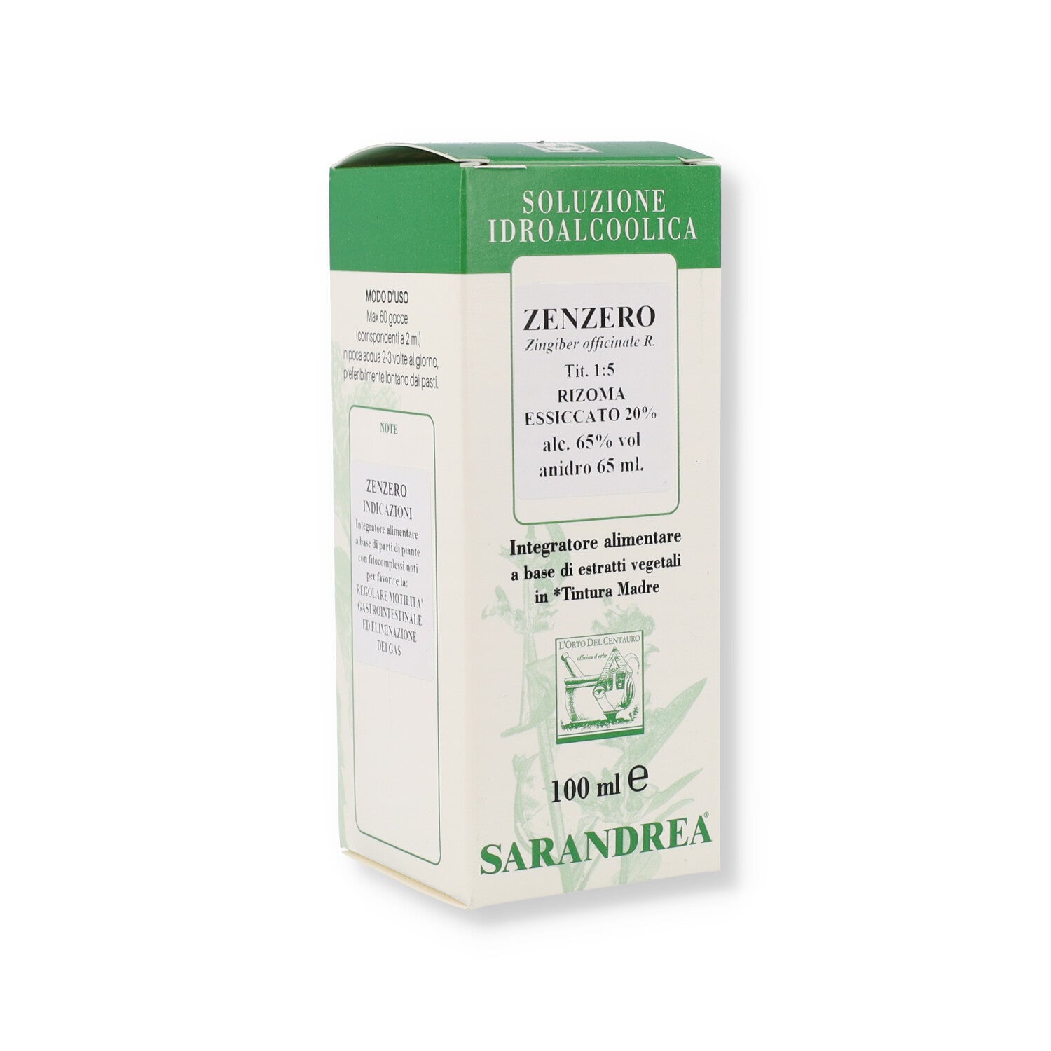 ZENZERO GTT - 100ML