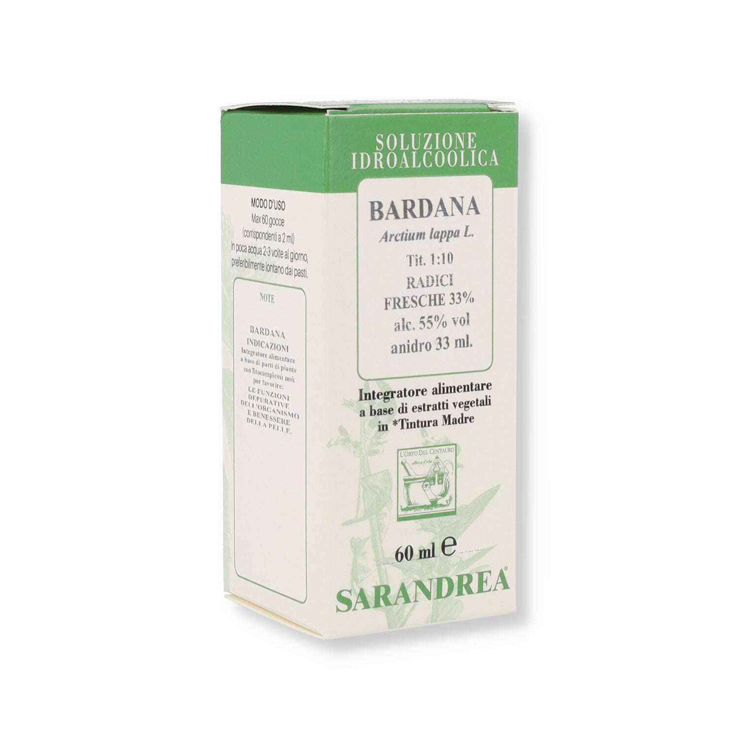 BARDANA GTT - 60ML