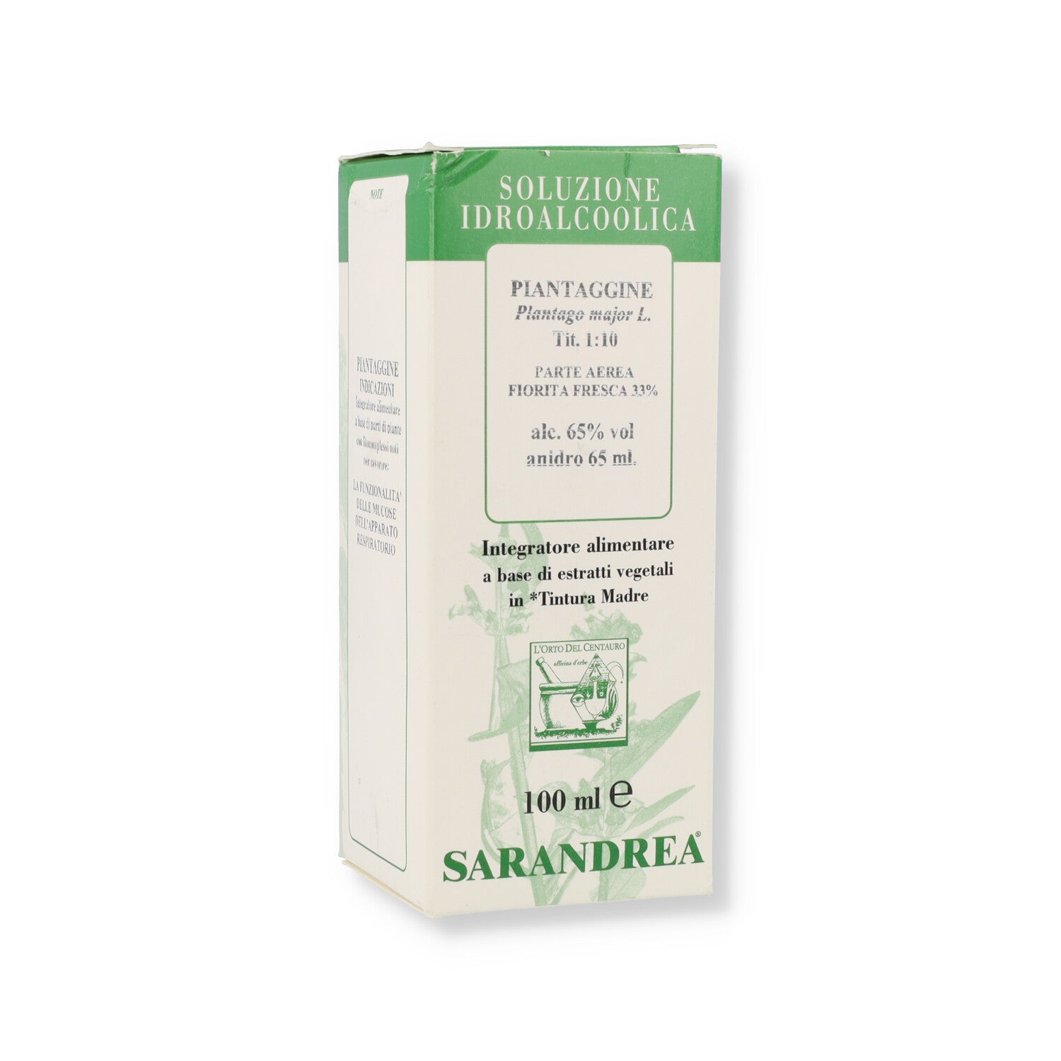 PIANTAGGINE GTT - 100ML