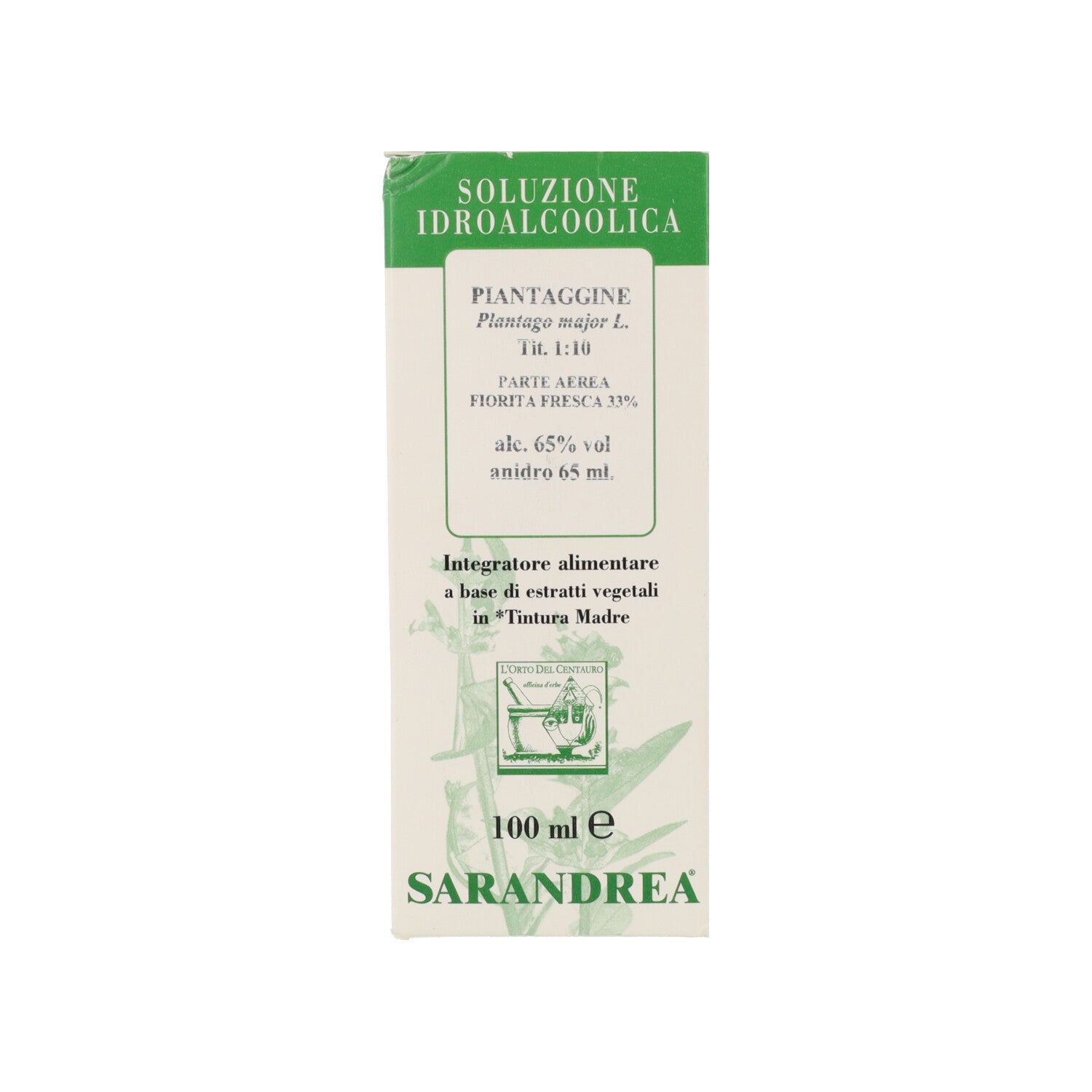 PIANTAGGINE GTT - 100ML