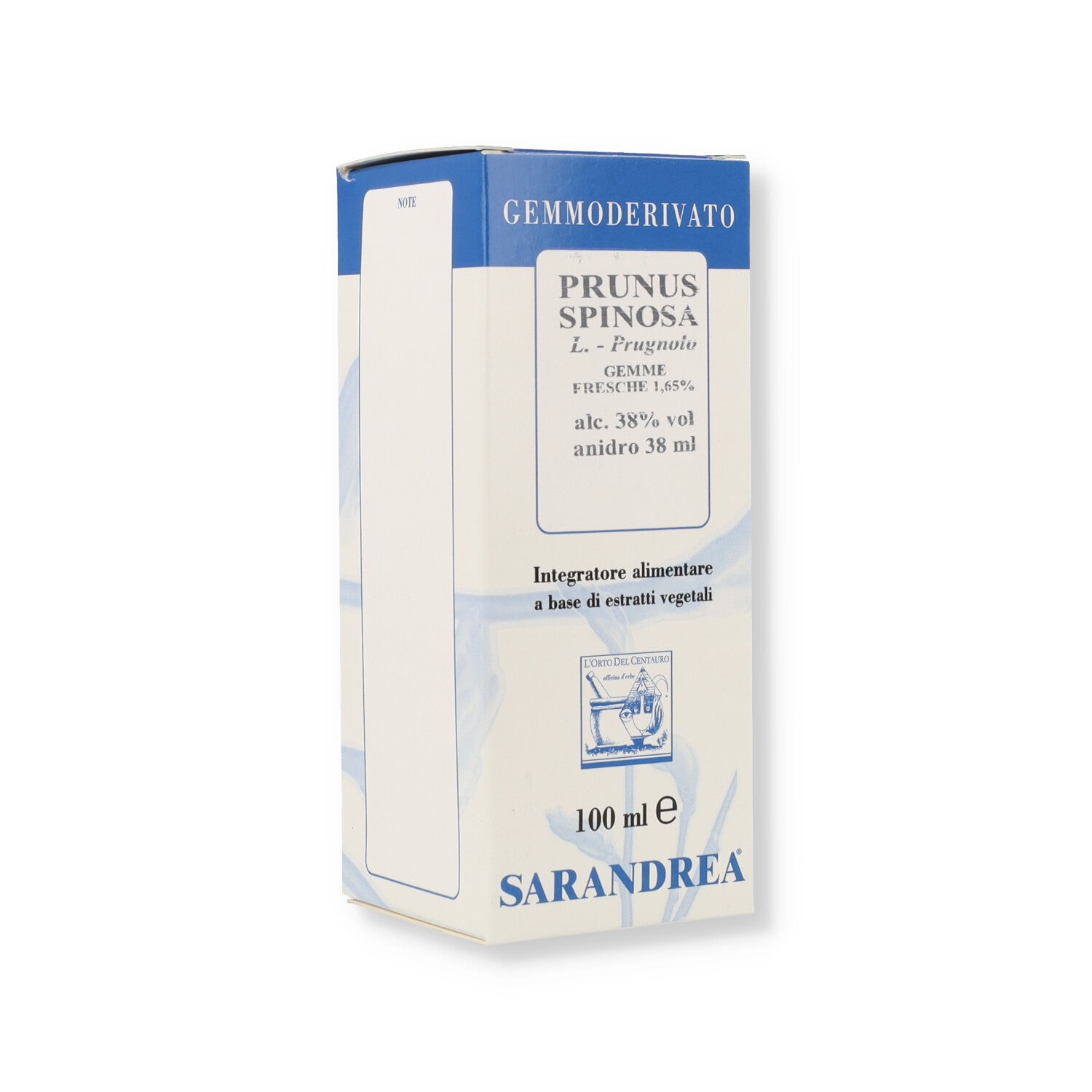 PRUNUS SPINOSA MG - 100 ML