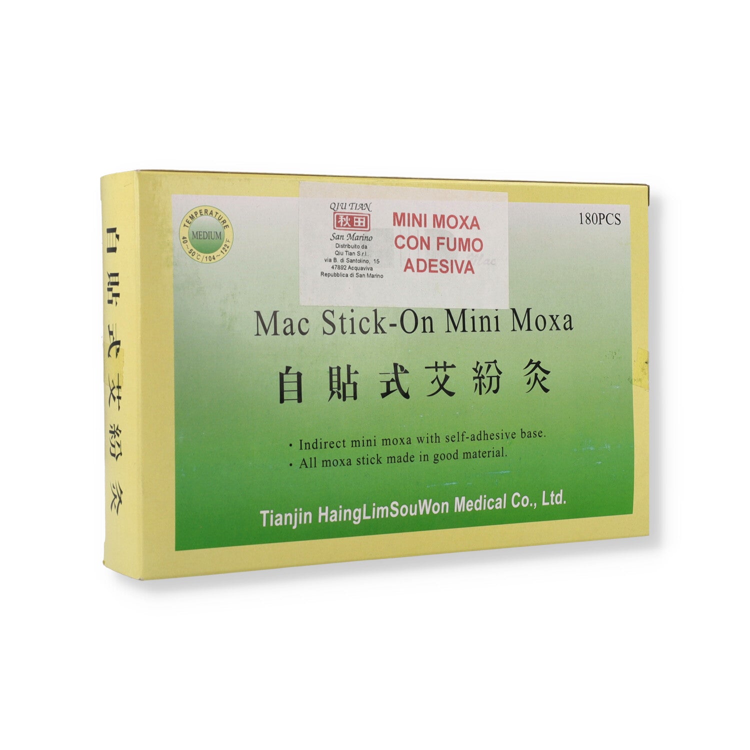 MOXA PILES ADESIVA CON FUMO