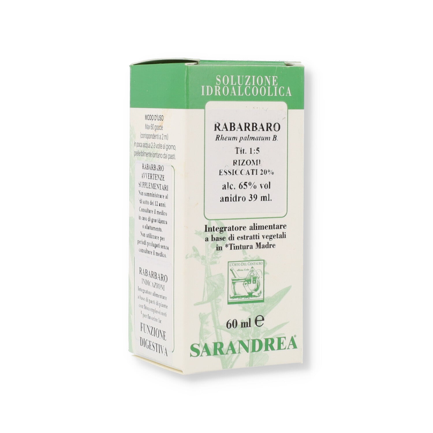 RABARBARO GTT - 60ML