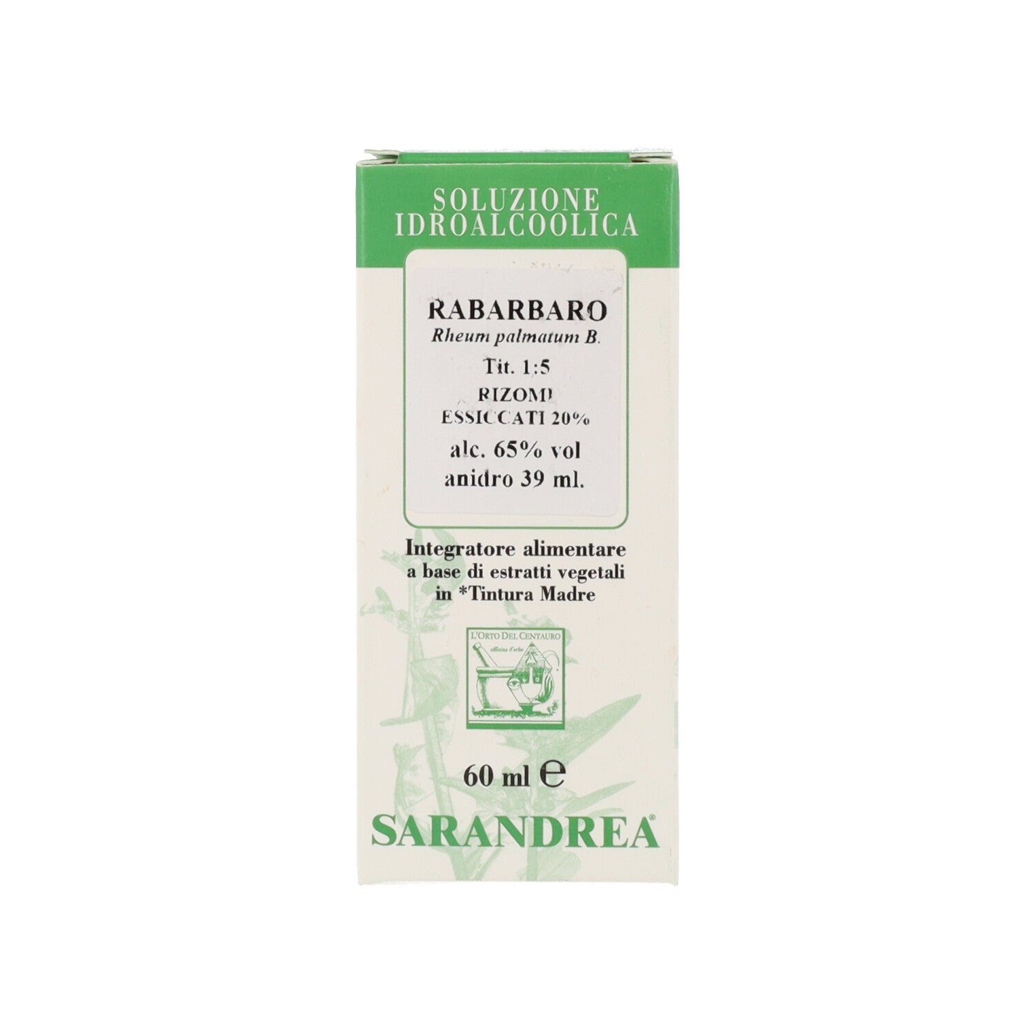 RABARBARO GTT - 60ML