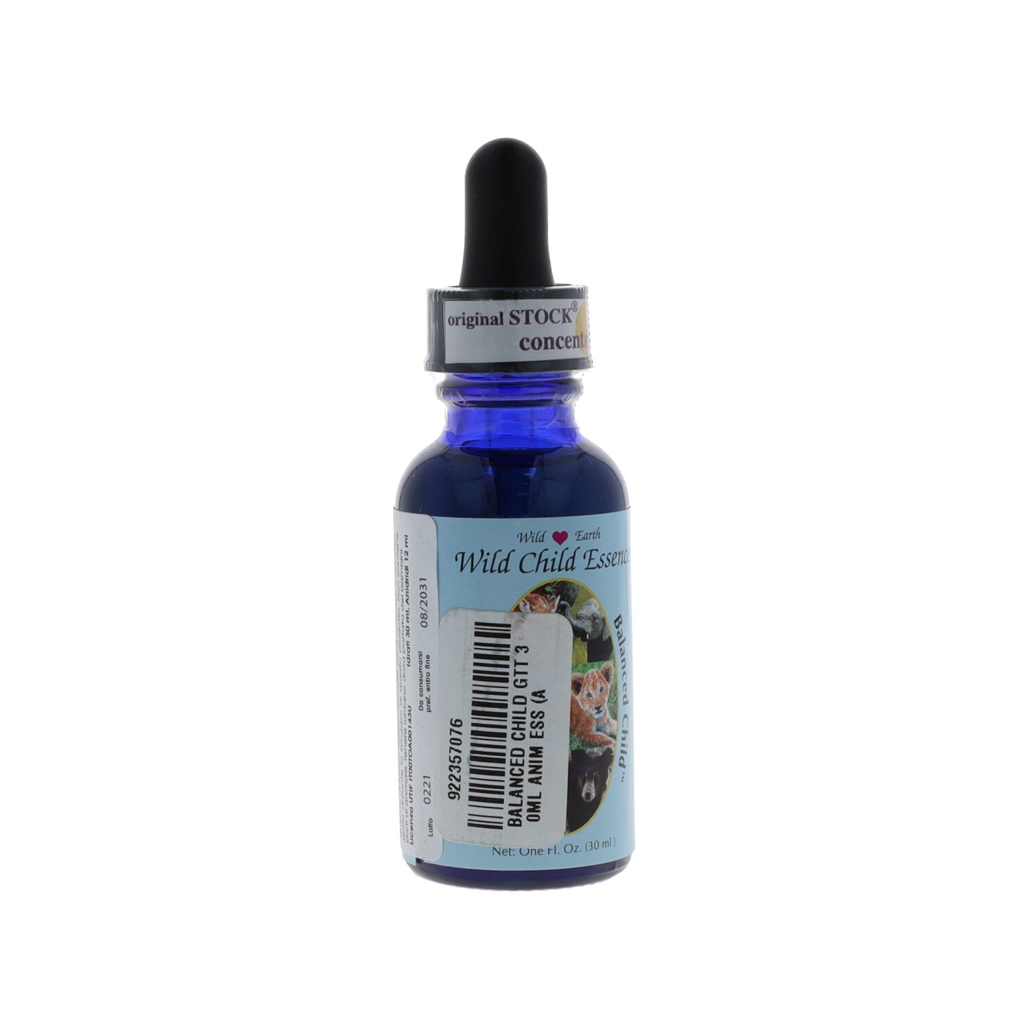 FORMULA COMPOSTA WILD EARTH BALANCED CHILD 30ML
