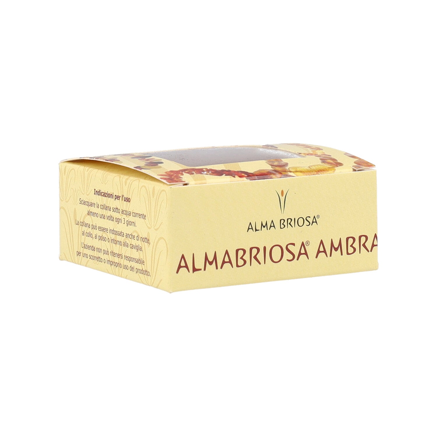 ALMABABY COLLANINA AMBRA BABY COGNAC