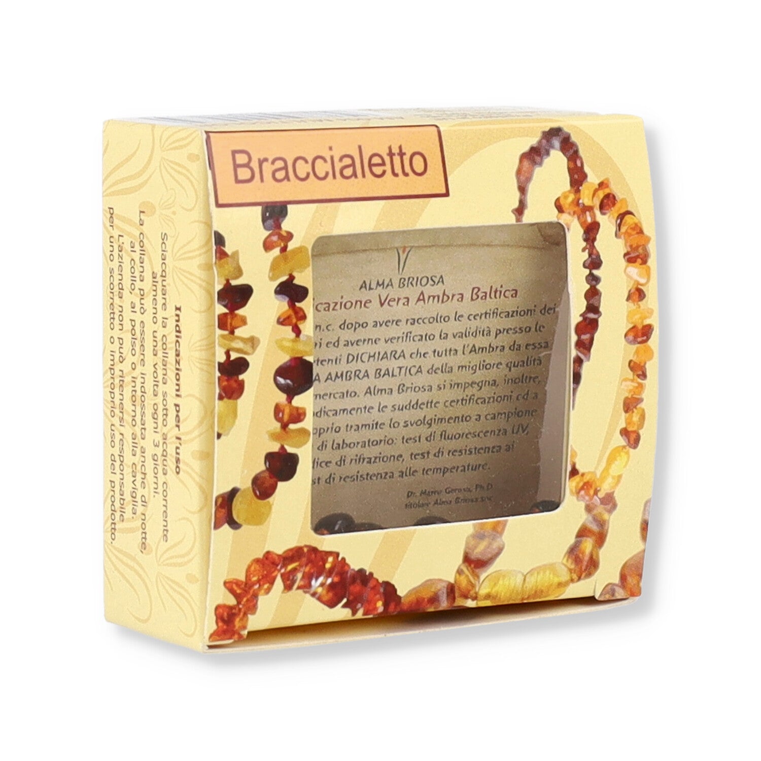 ALMABABY AMBRA BRACCIALETTO MULTICOLOR