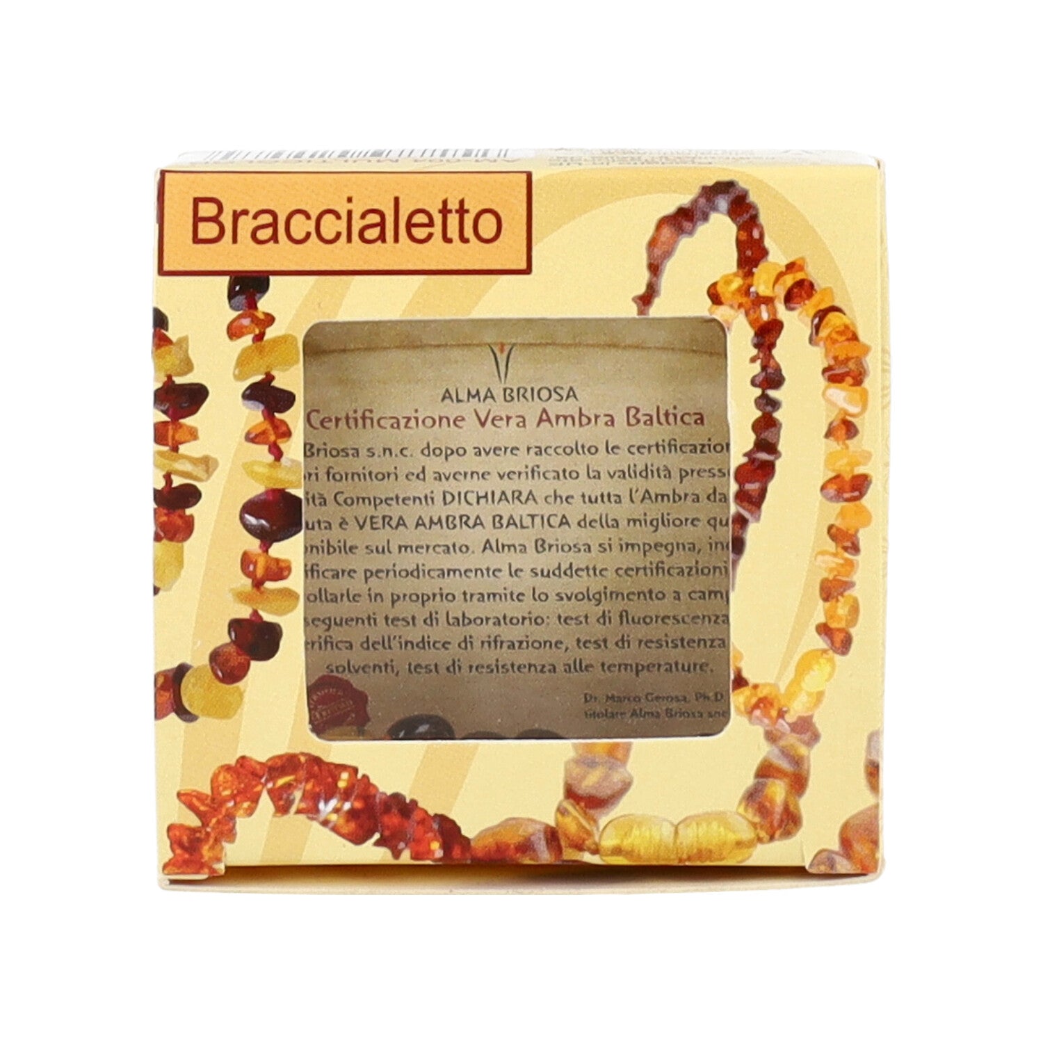 ALMABABY AMBRA BRACCIALETTO MULTICOLOR