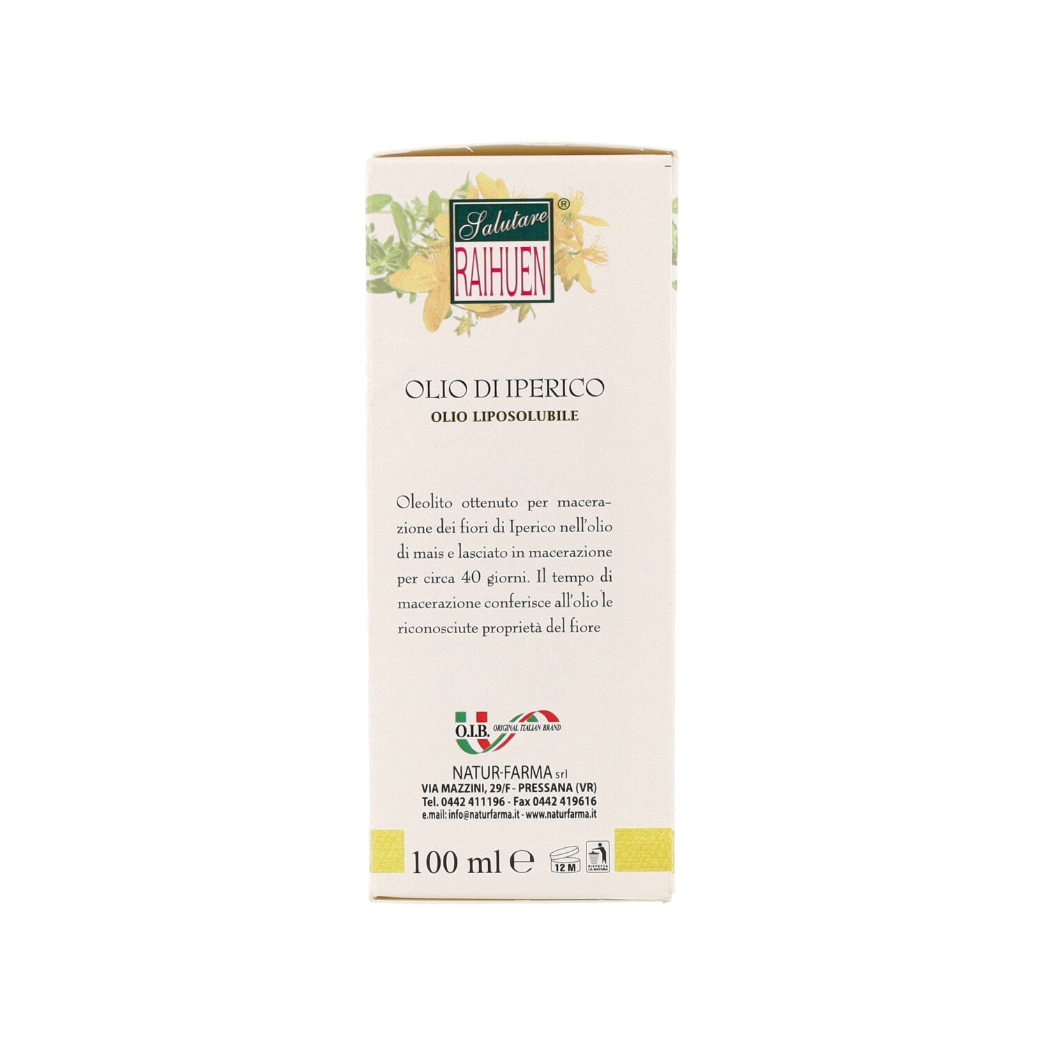 OLIO IPERICO USO ESTERNO 100ML