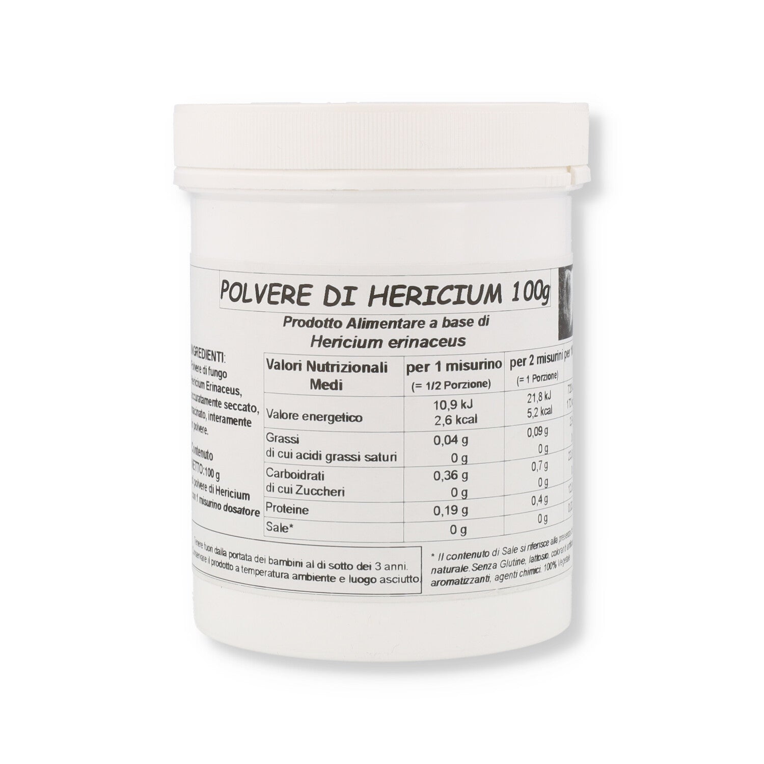 HERICIUM POLVERE - 100GR