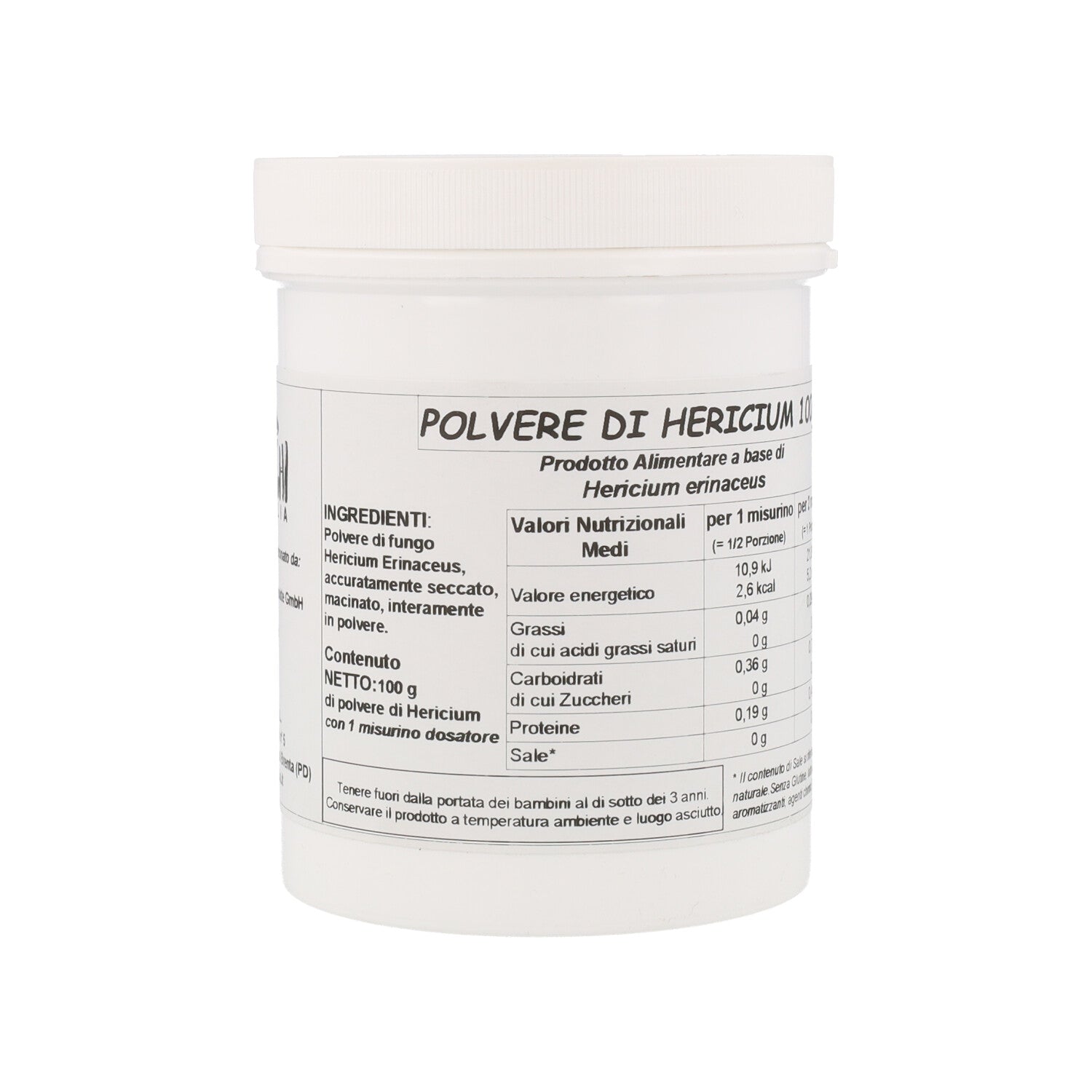 HERICIUM POLVERE - 100GR