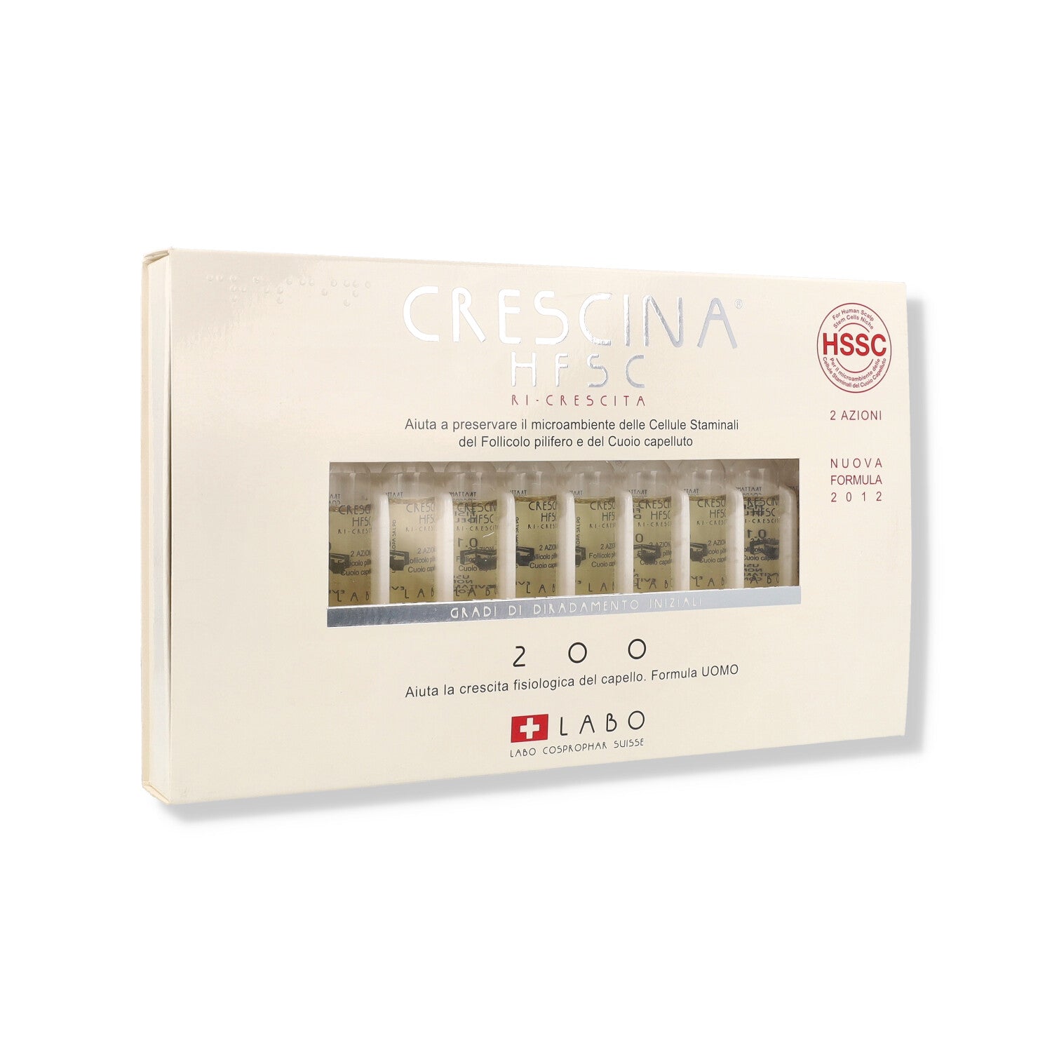 CRESCINA HFSC 2AZ 200 U 10FLL (02381)N/F!!SOST V/F!! LABO #CCP_CAP#