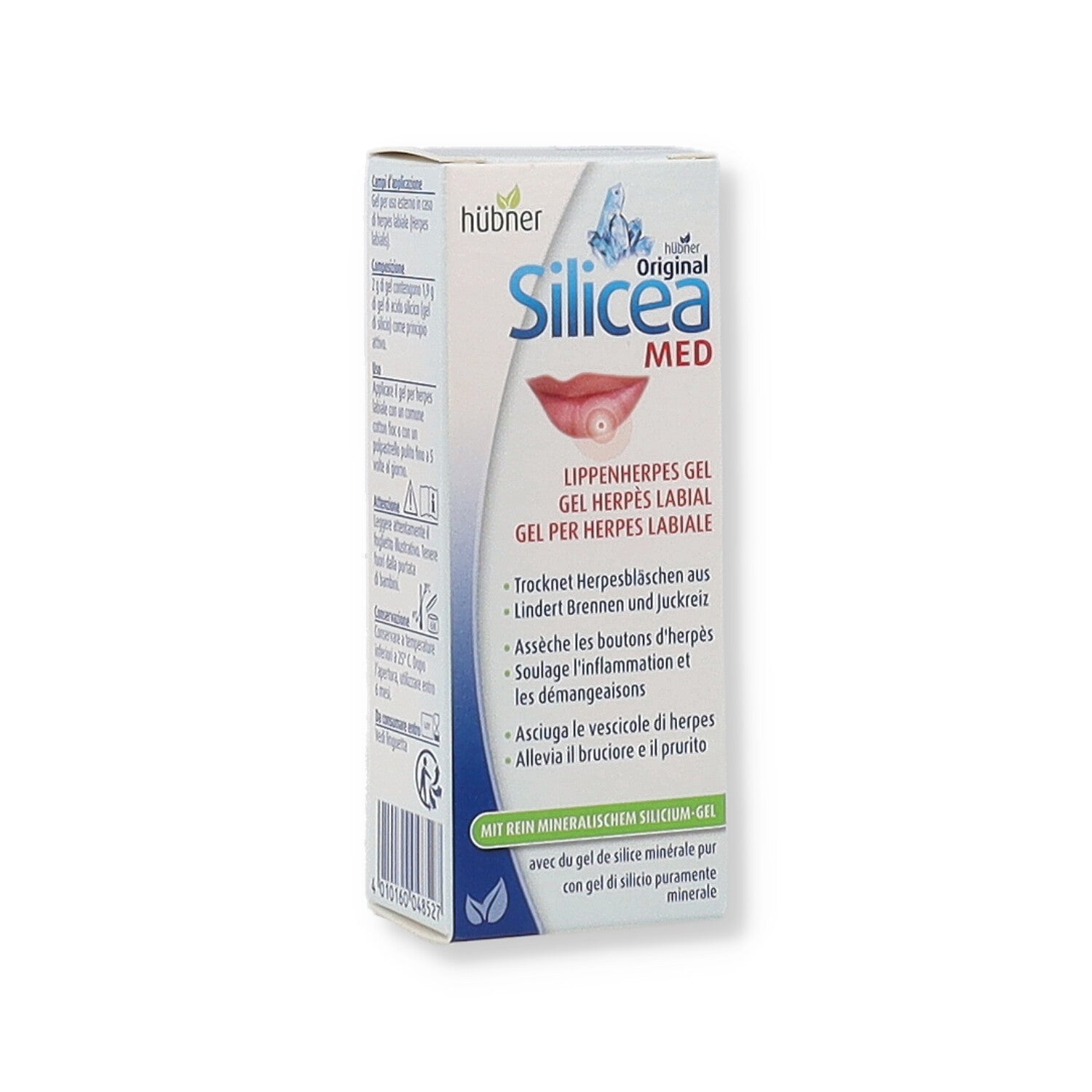 HUBNER SILICEA GEL HERPES LABBRA