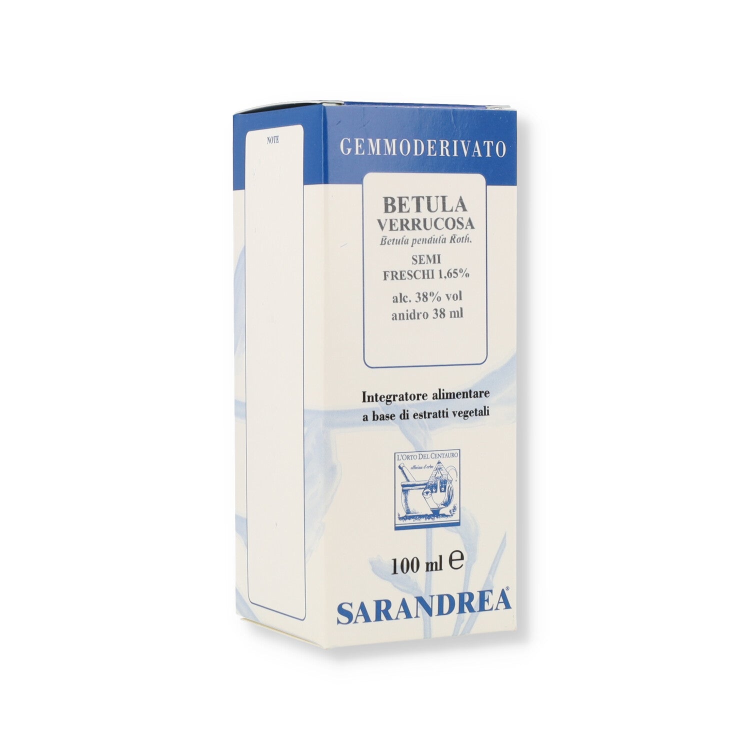 BETULA VERRUCOSA SEMI MG - 100ML