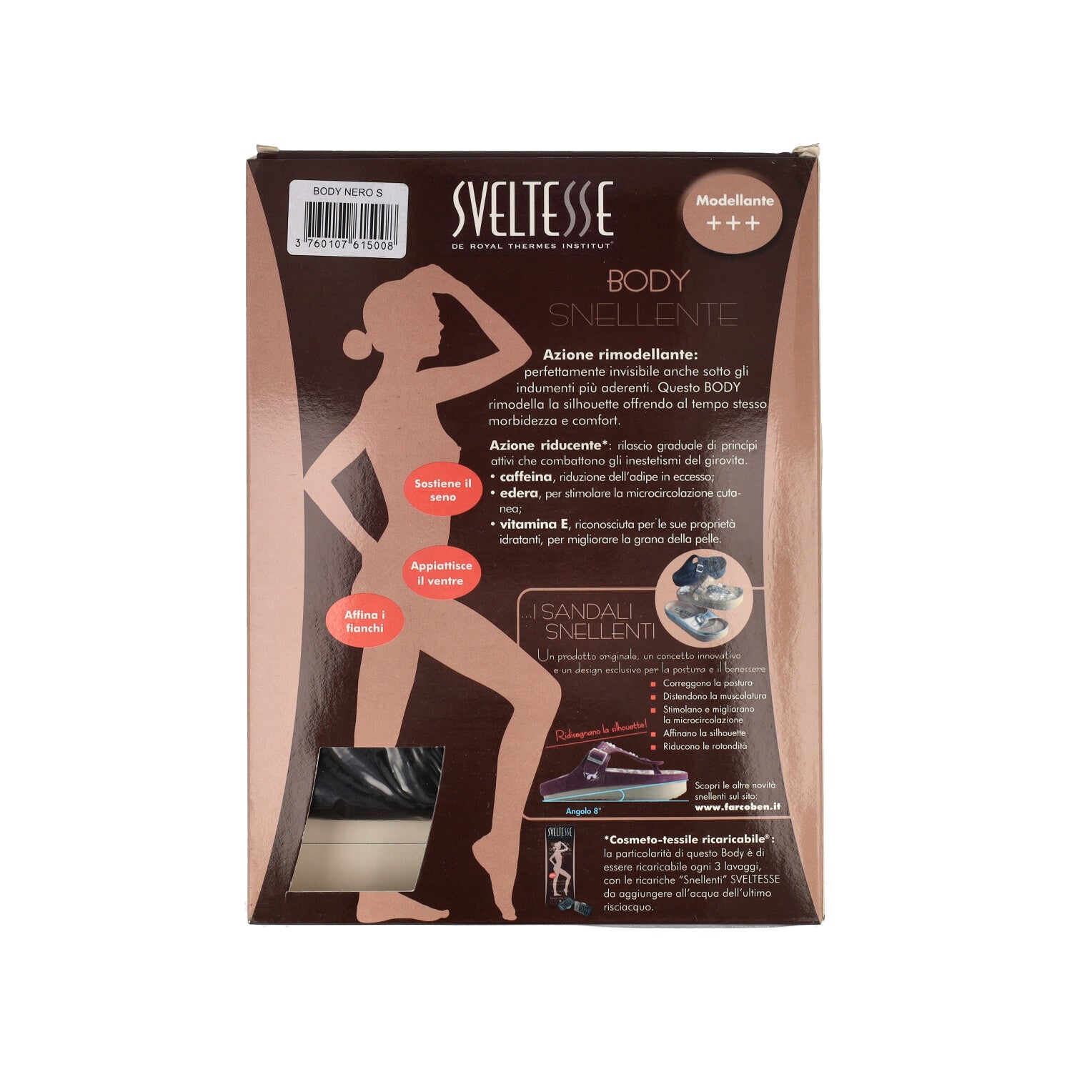 BODY SVELTESSE - NERO S