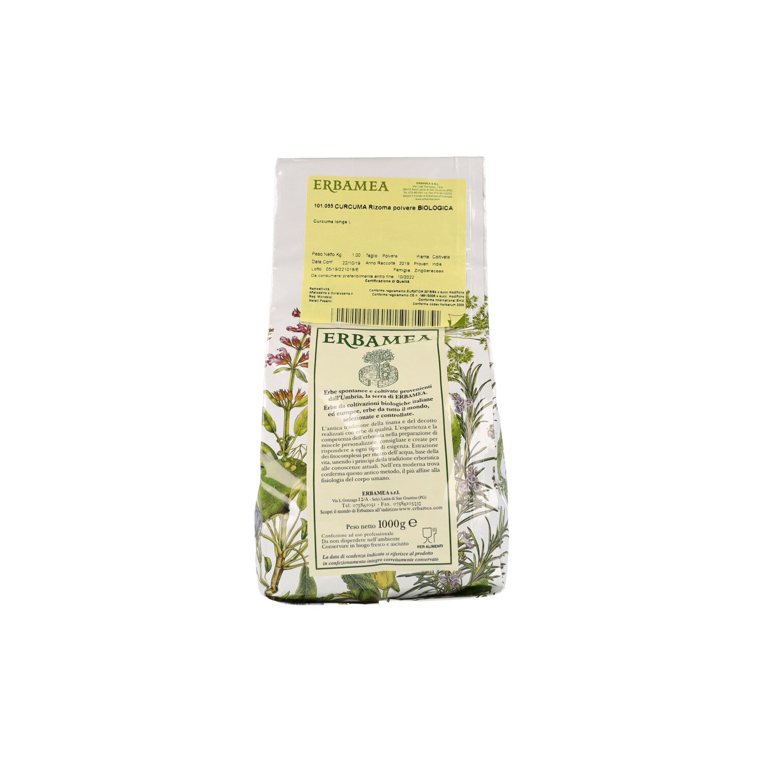 CURCUMA RIZOMA BIO 1KG