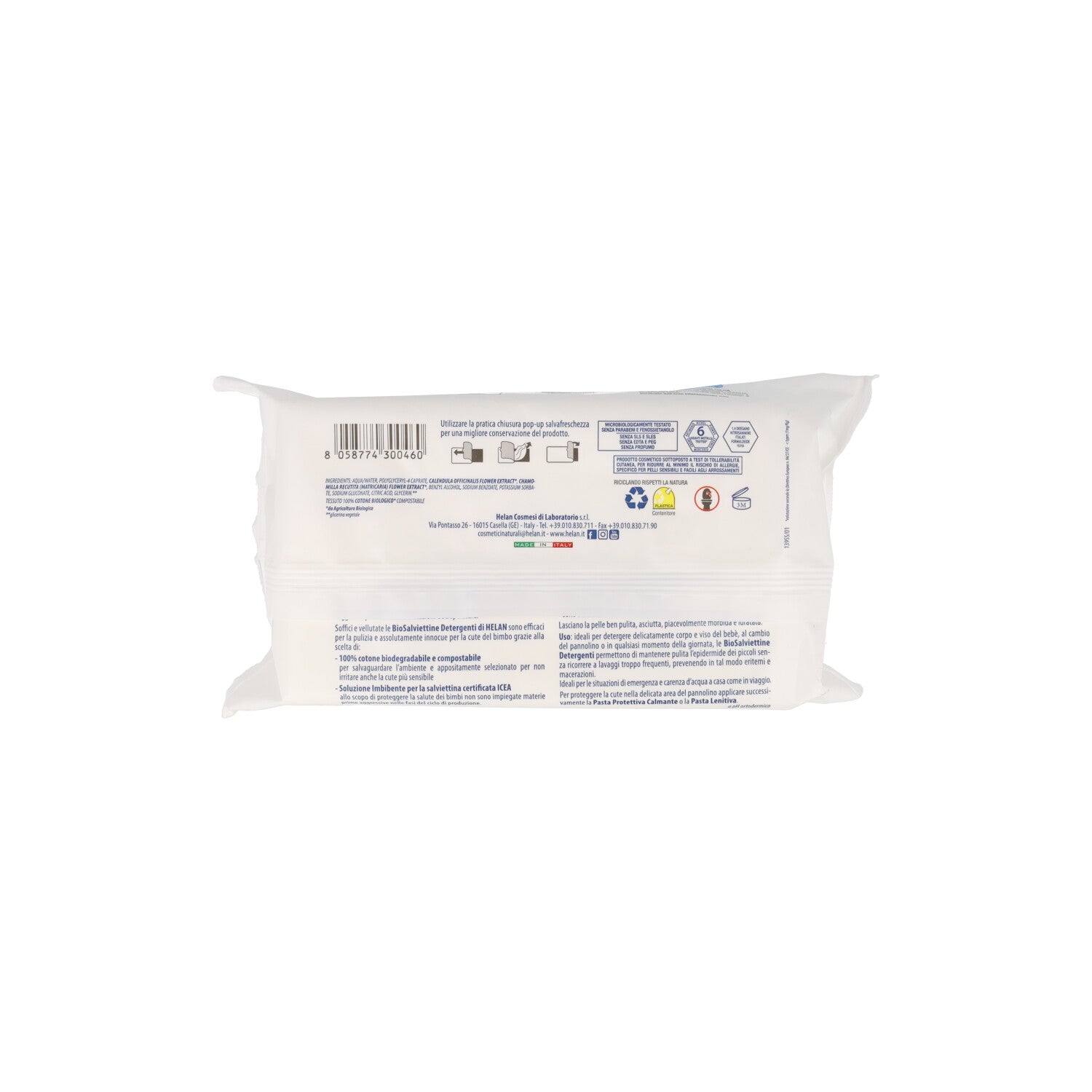 BIMBI BIOSALVIETTINE DETERGENTI 60PZ