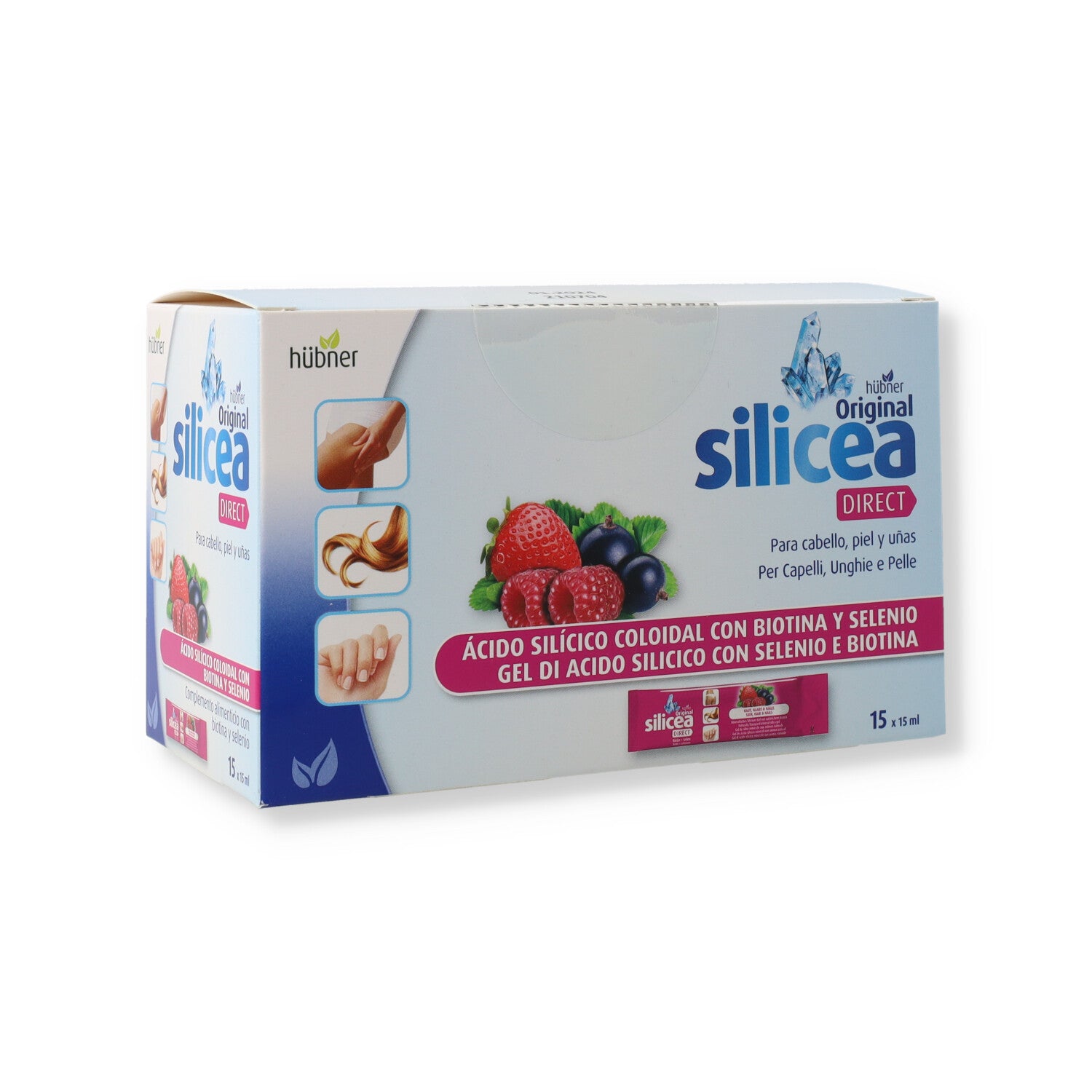 ORIGINAL SILICEA DIRECT FRUTTI ROSSI 15BUSTE