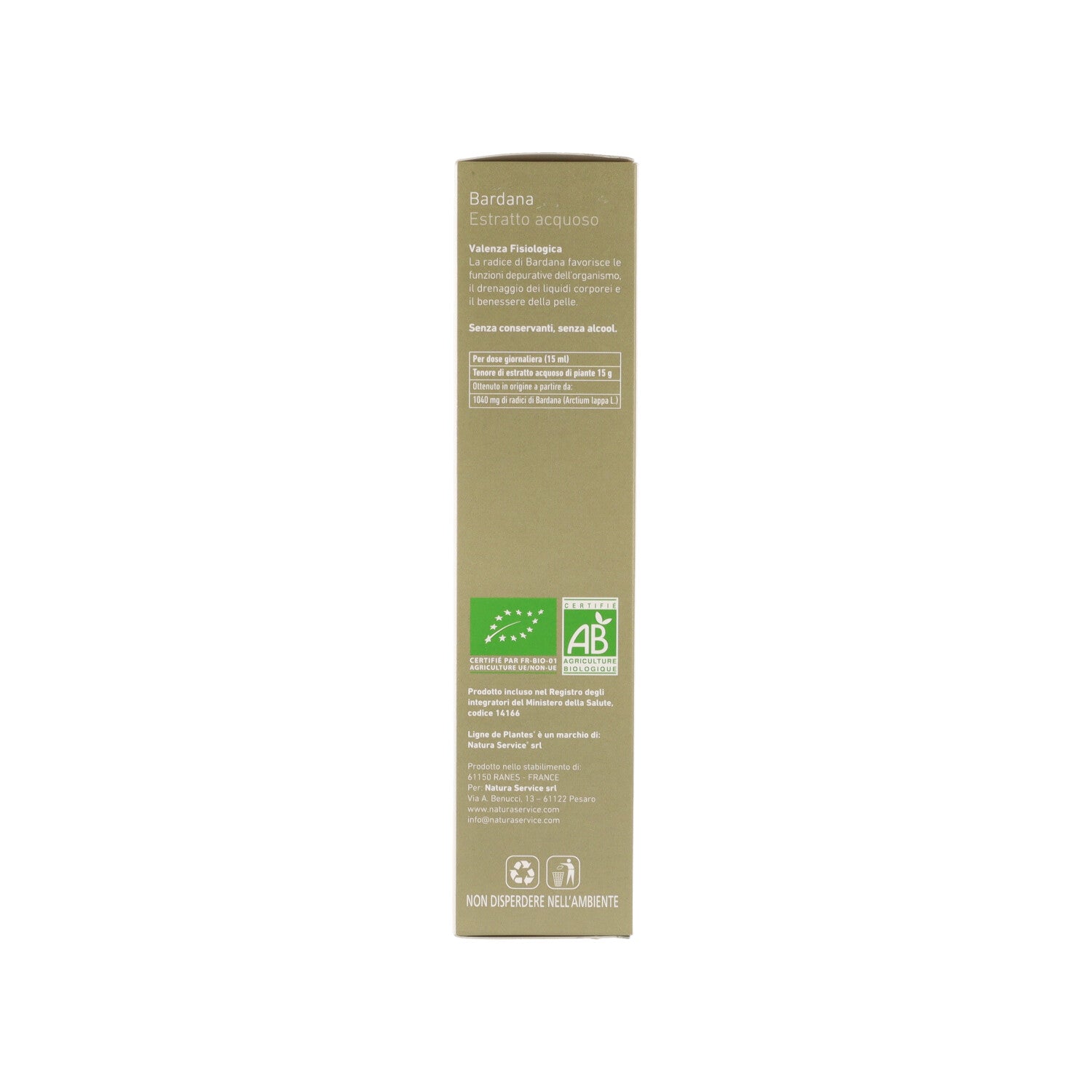 BARDANA BIO - 20 AMPOLLE