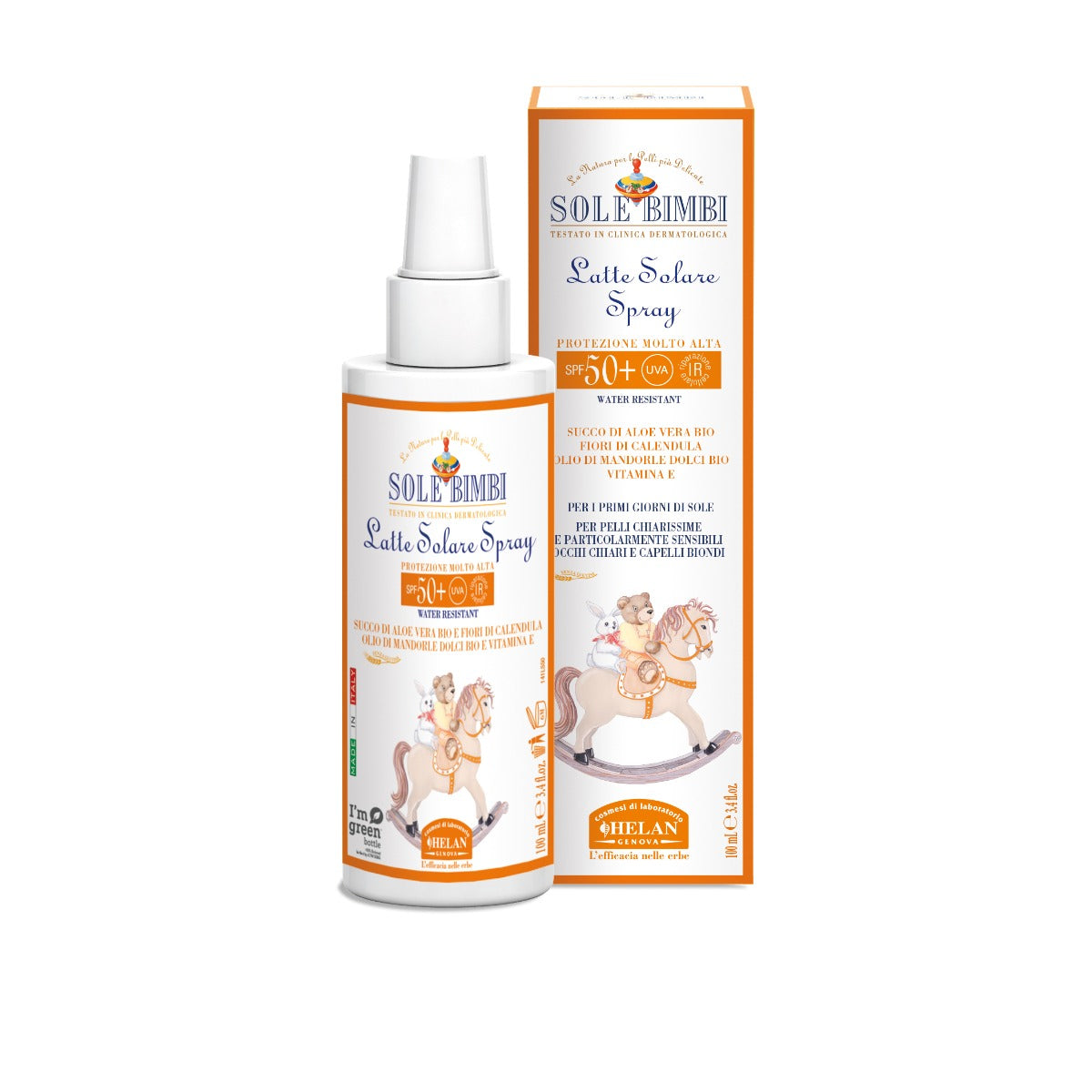SOLE BIMBI LATTE SOLARE 50+ 100 ML
