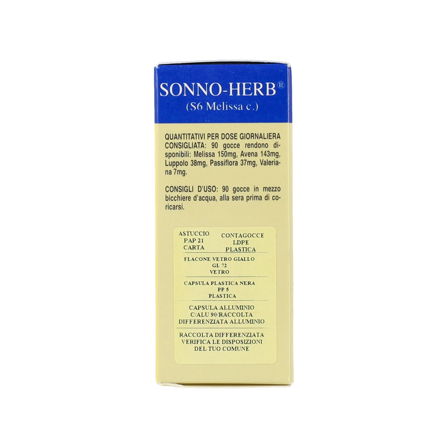 SONNO-HERB COMPOSTO (S6 MELISSA) - 50 ML