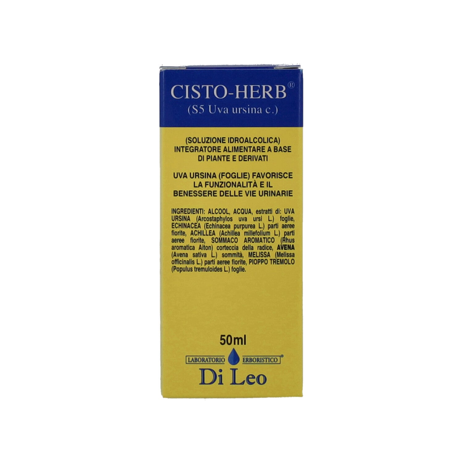 CISTO-HERB COMPOSTO - 50 ML