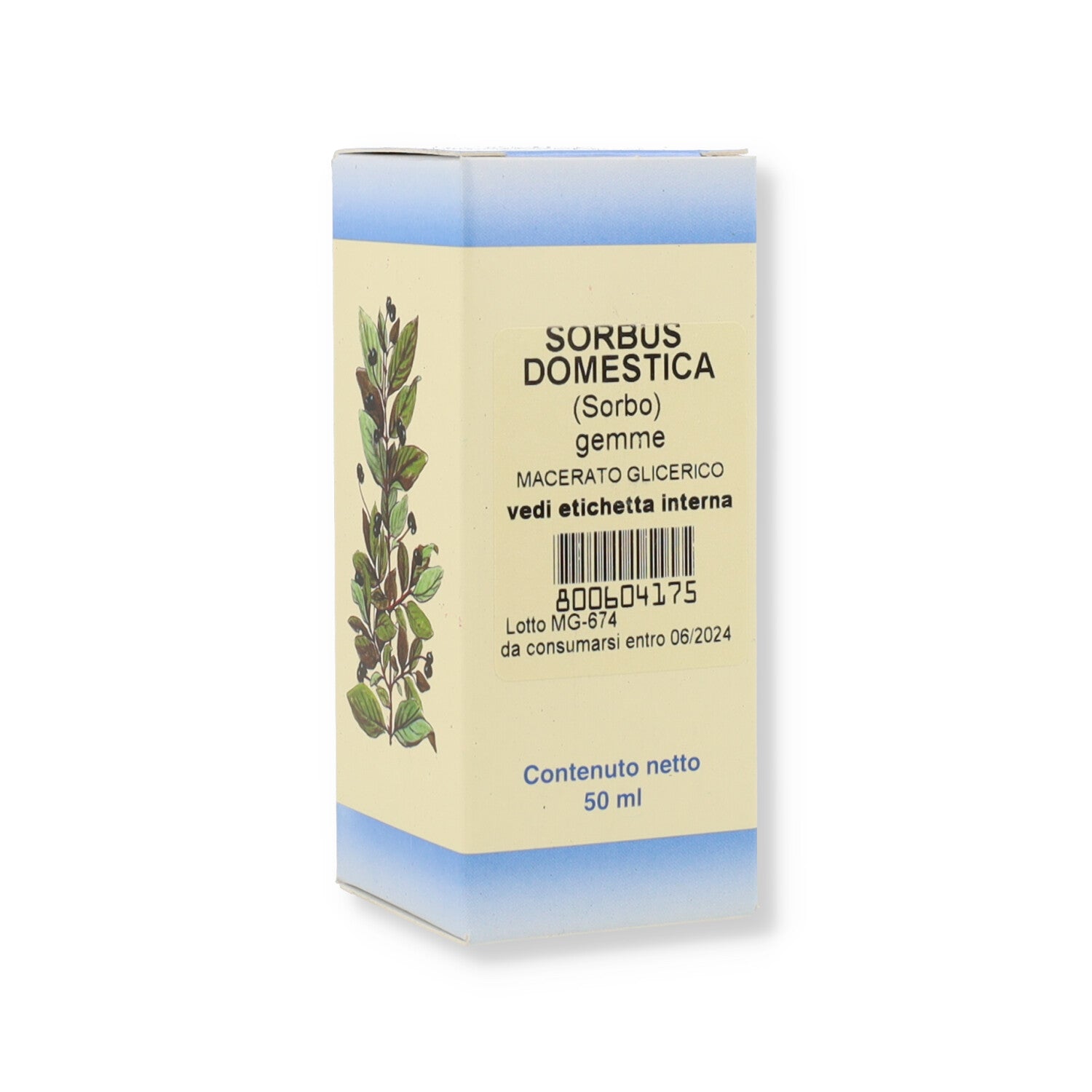 SORBUS DOMESTICA 1DH 50ML MG