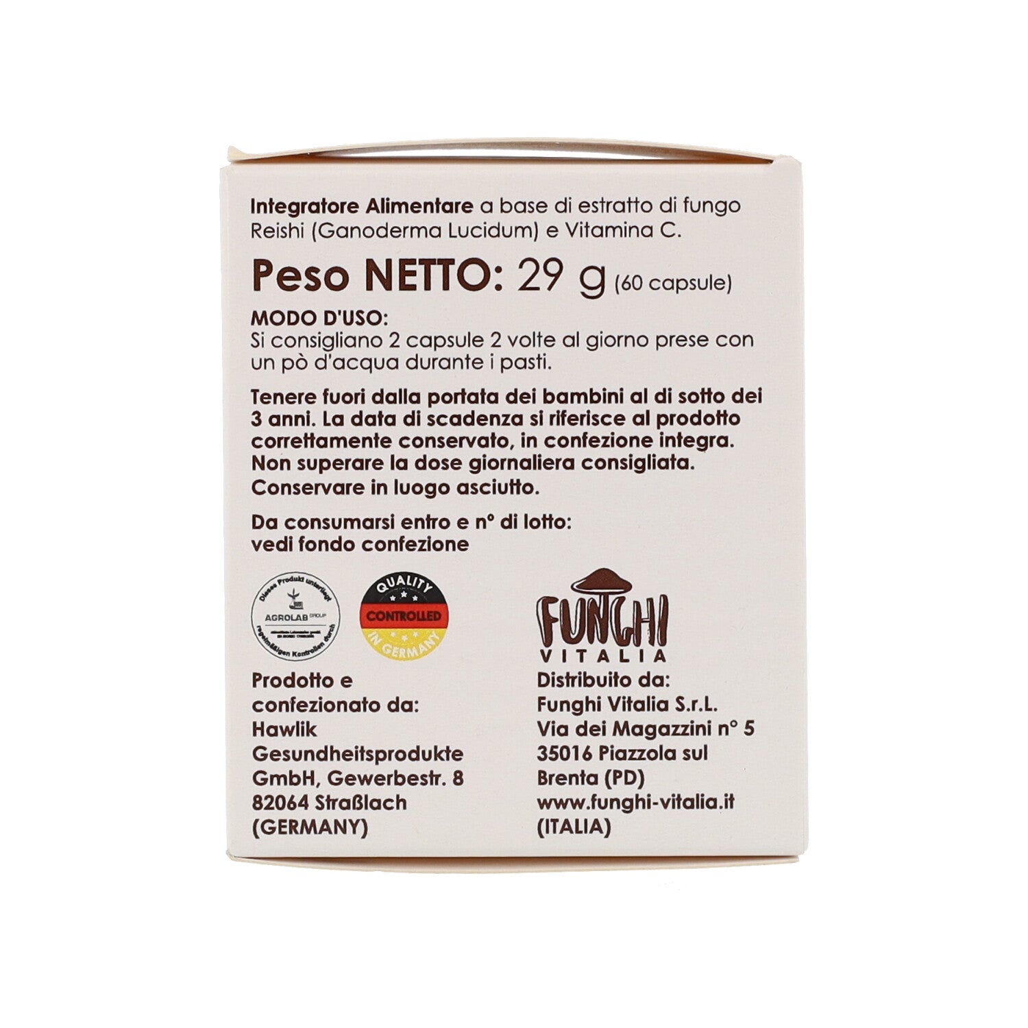 REISHI ESTRATTO - 60CPS