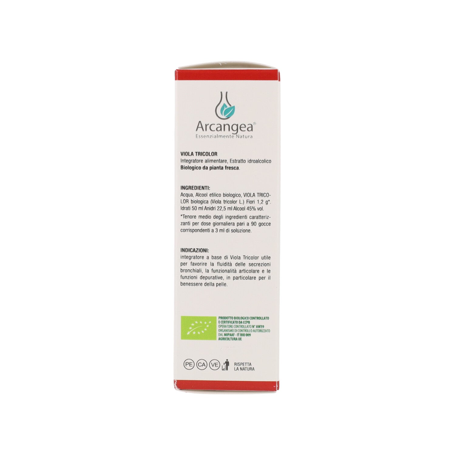 VIOLA TRICOLORE BIO - 50ML