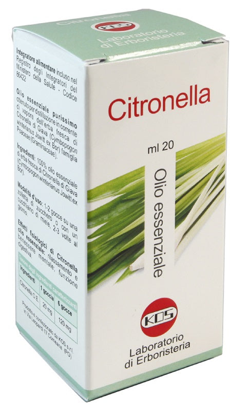 CITRONELLA OLIO ESSENZIALE20ML