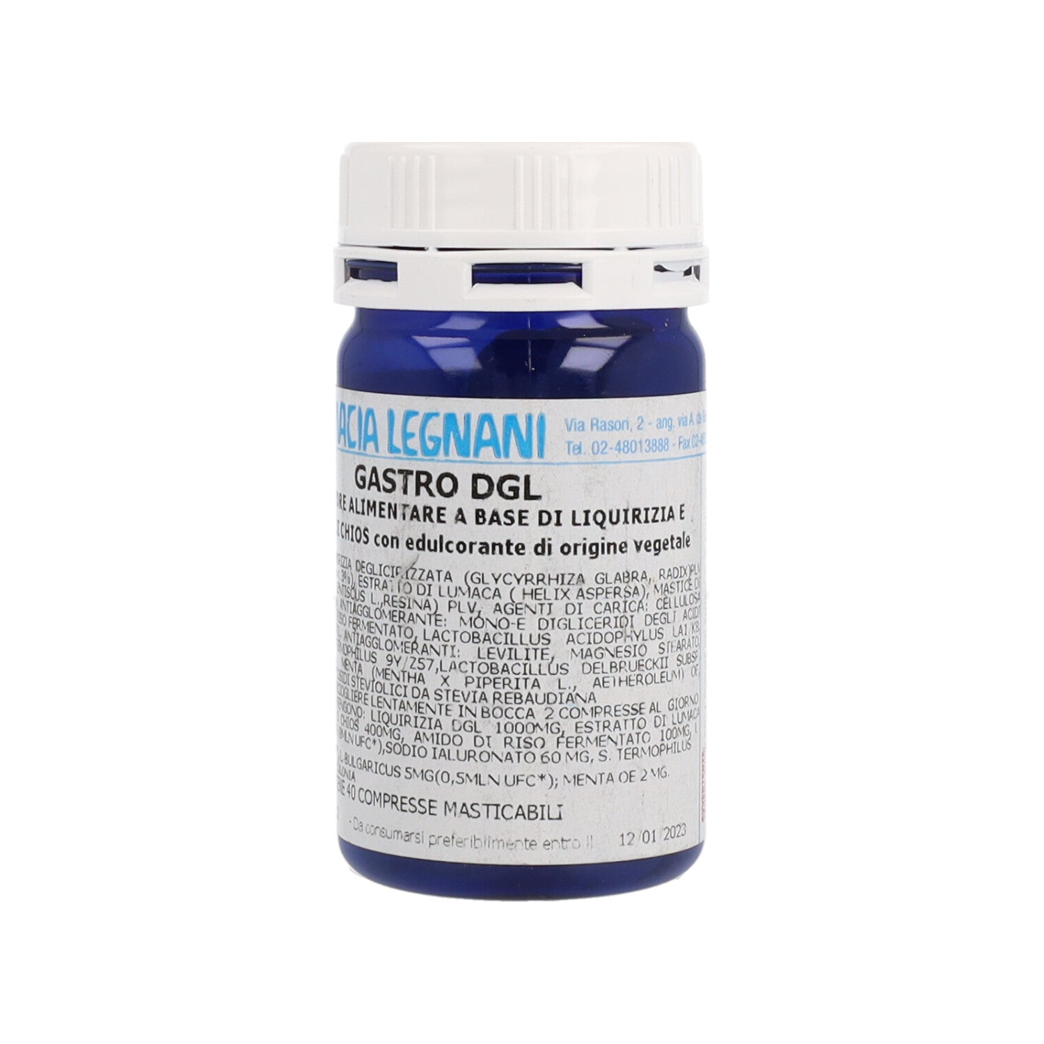 GASTRO DGL 40CPR MASTIC